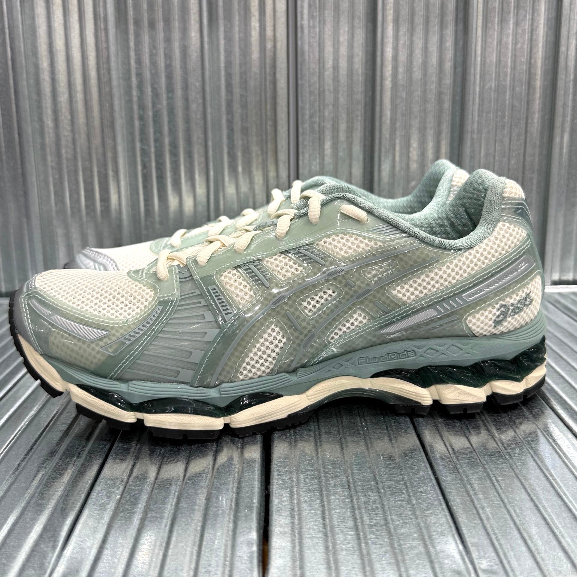 Kith by Ronnie Fieg x Asics Gel Kayano 12.1 - Cream Sage Sku: 1203A675-100