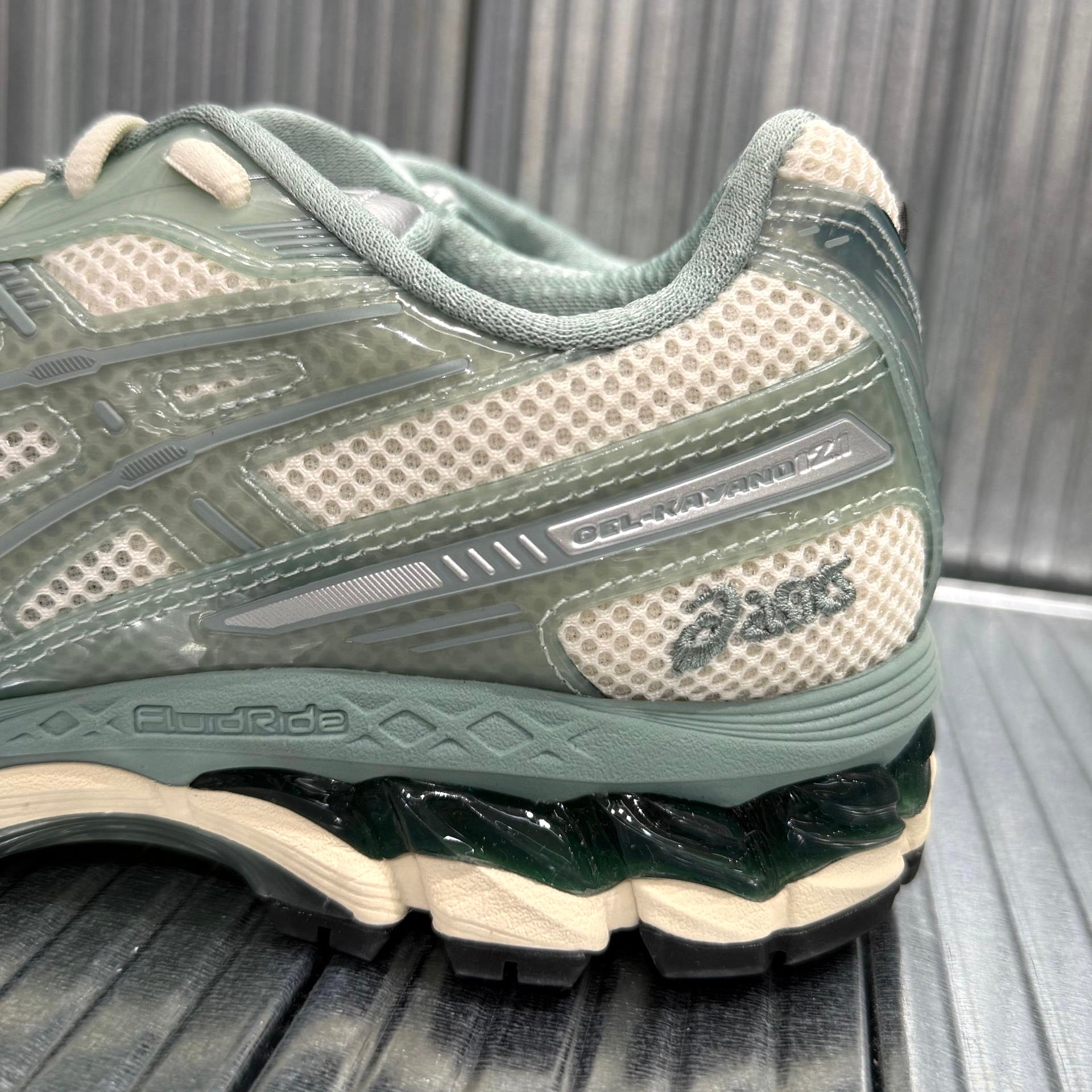 Kith by Ronnie Fieg x Asics Gel Kayano 12.1 - Cream Sage Sku: 1203A675-100