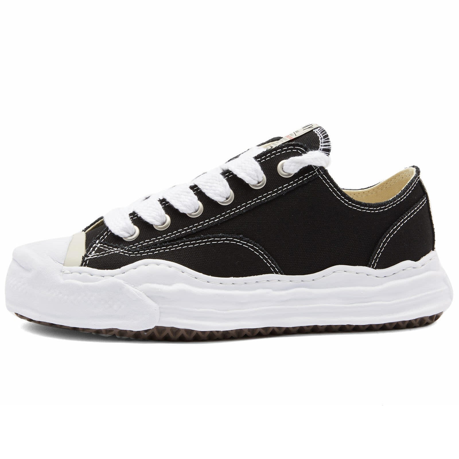 MMY "HANK" OG Sole Canvas Low-top Sneaker - Black