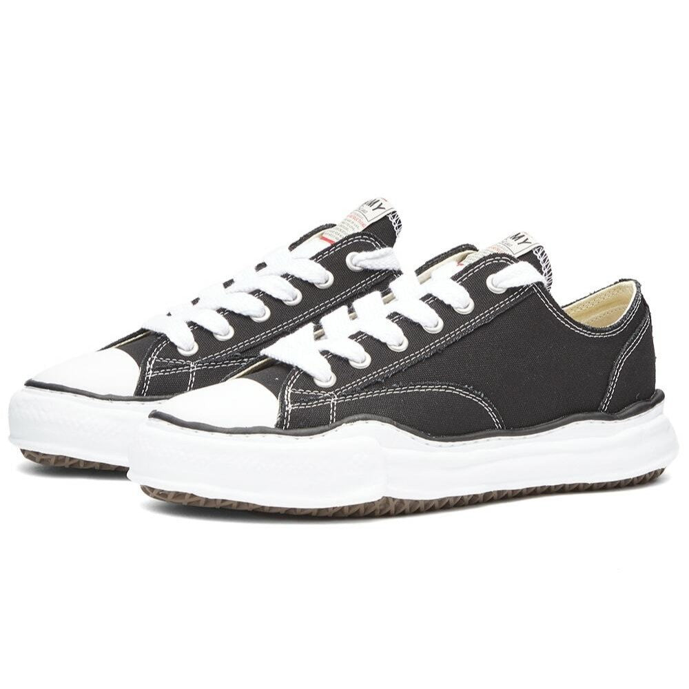 MMY "PETERSON" OG Sole Canvas Low Sneaker - Black