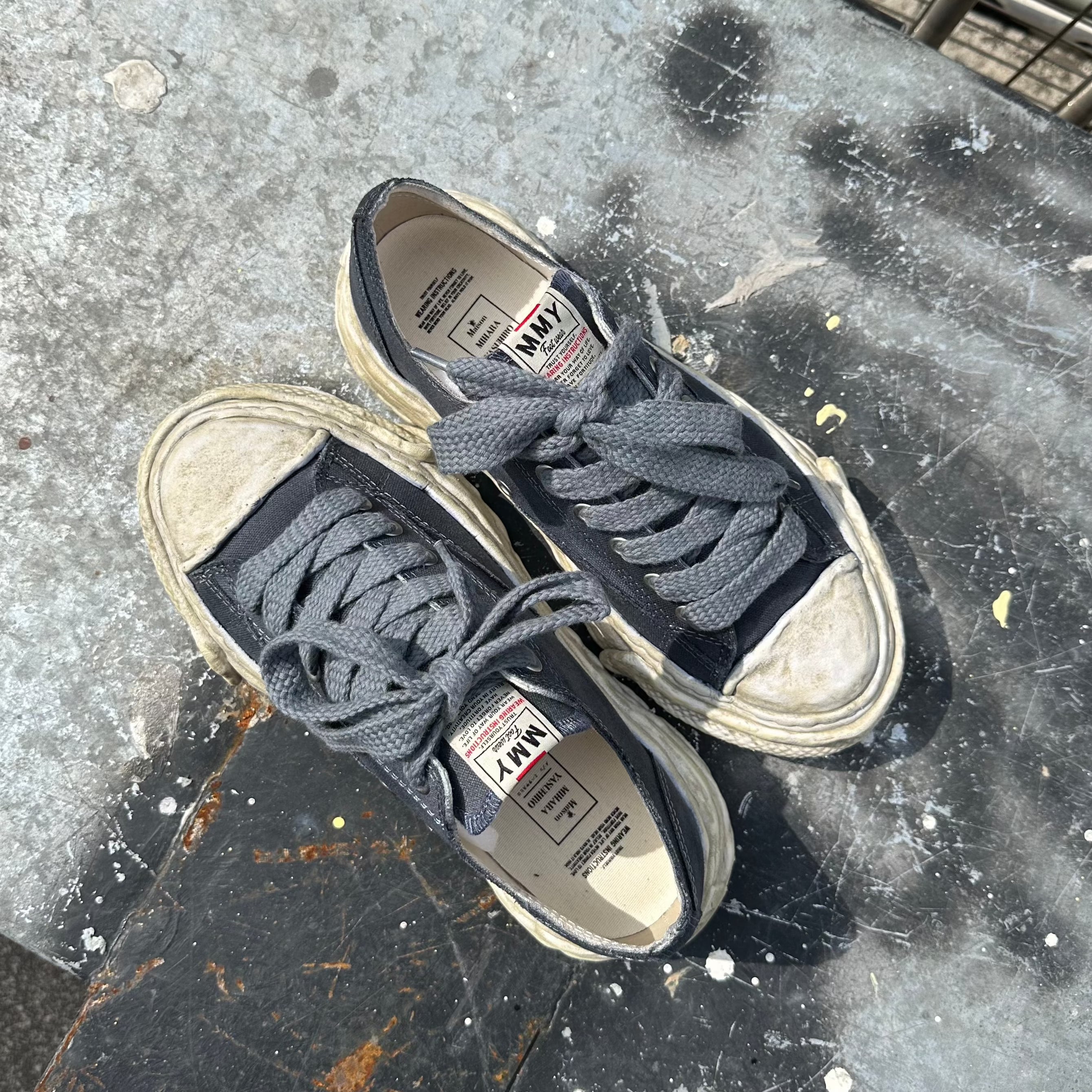 Maison Mihara Yasuhiro MMY PETERSON 23 OG Canvas Garment Dyed - Black