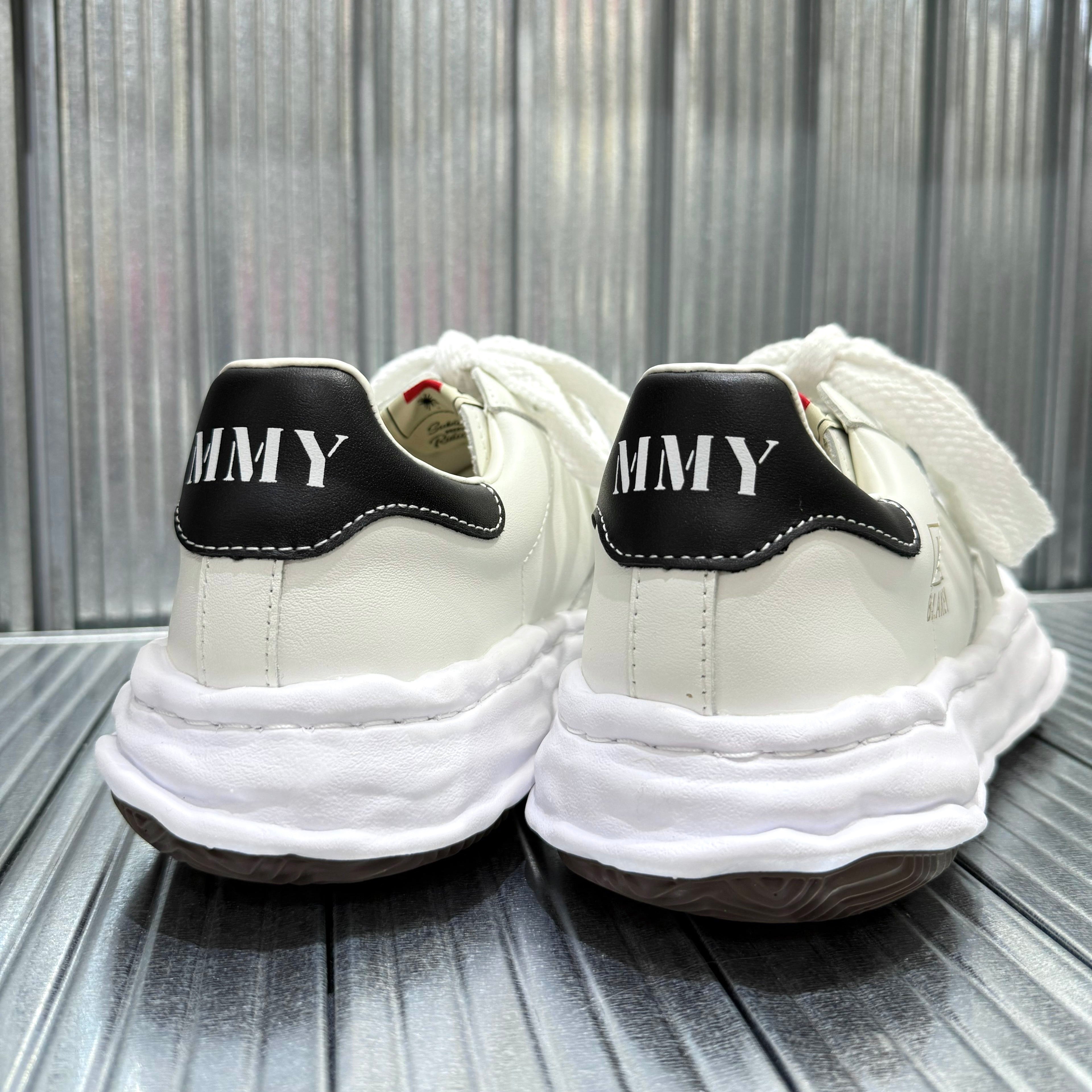 Maison Mihara Yasuhiro MMY BLAKEY OG Leather A06FW702 White