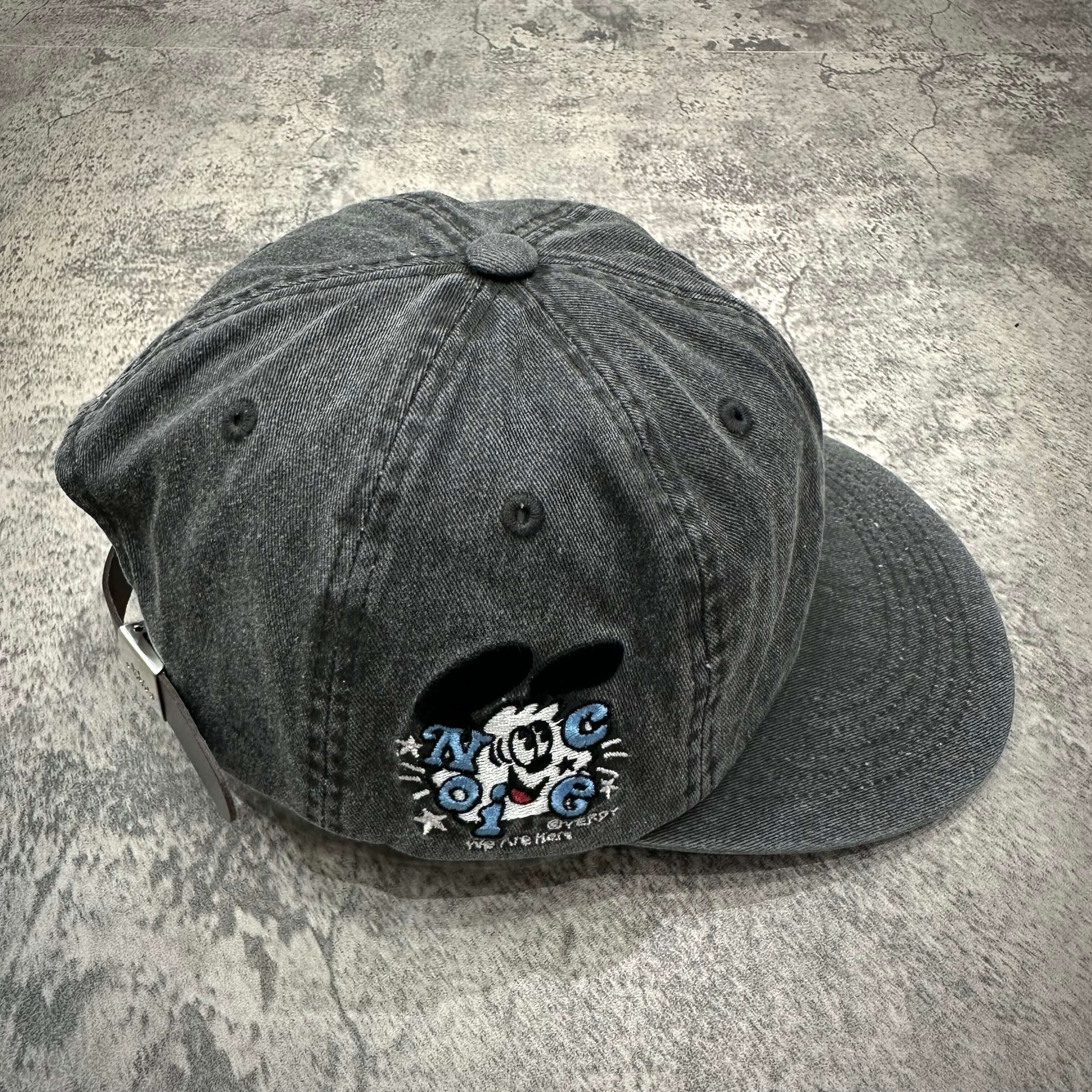NOICE x Verdy 6 Panel Cap - Charcoal