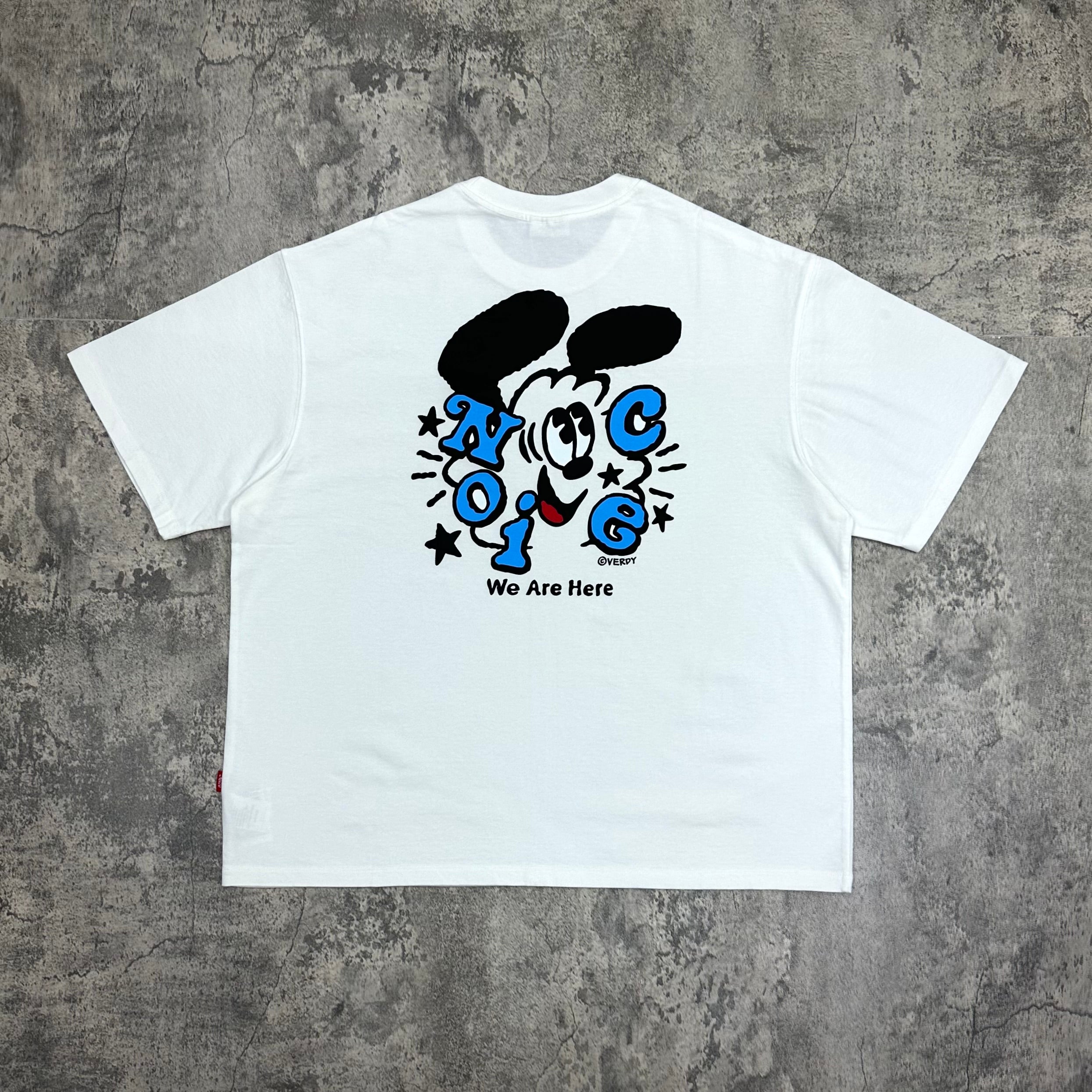 NOICE x Verdy Vick T-Shirt white back