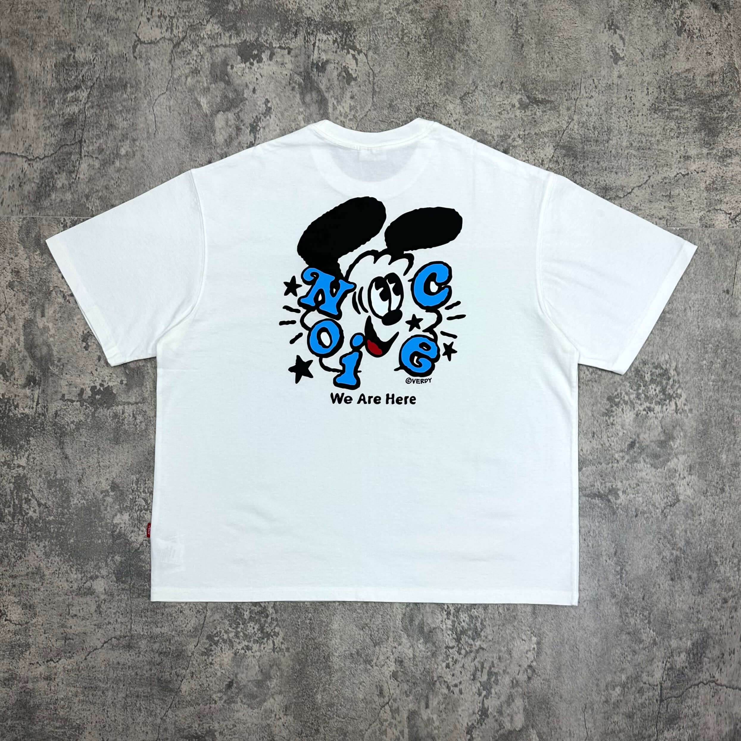 NOICE x Verdy Vick T-Shirt white back