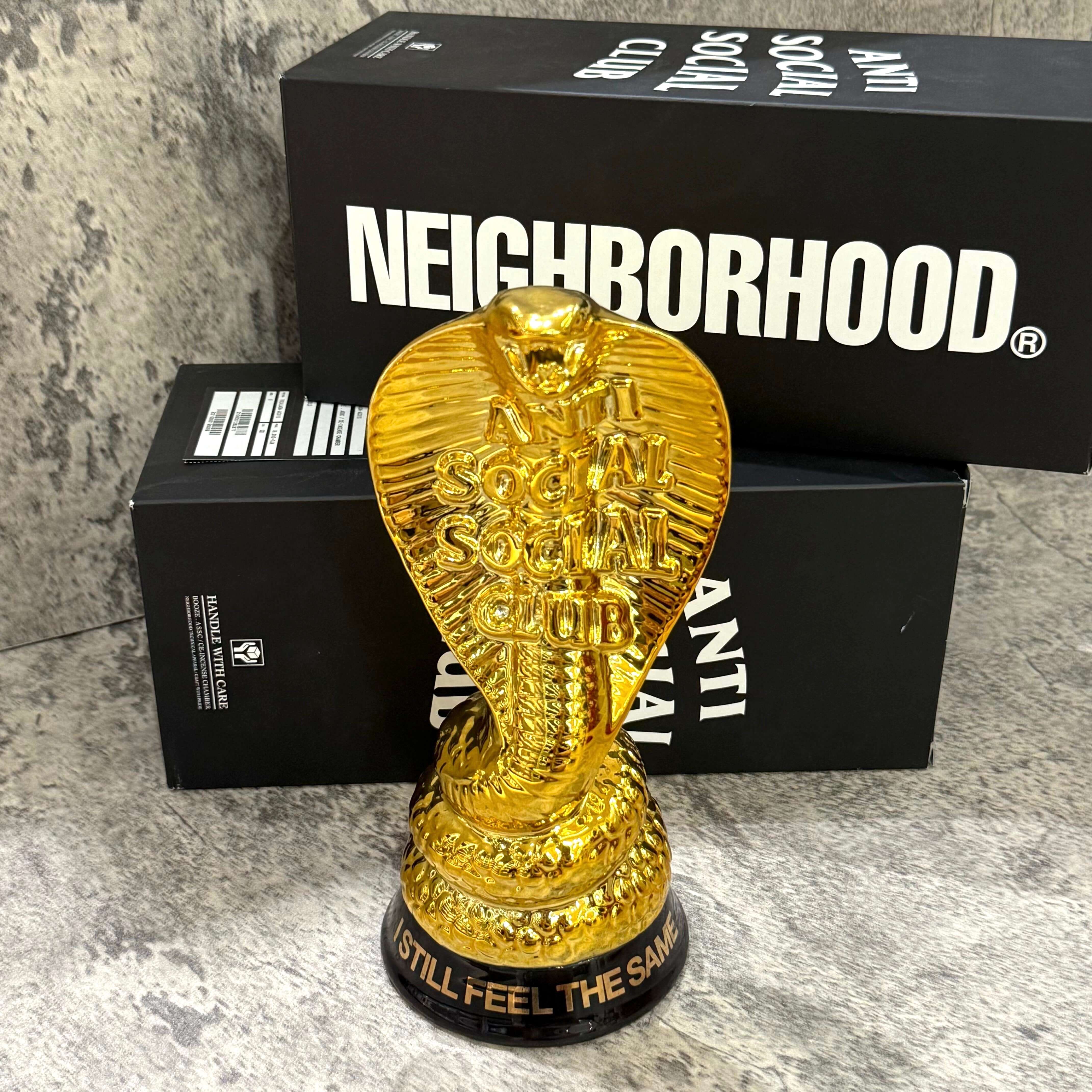 Neighborhood x Anti Social Social Club Booze Incense Chamber GOLD