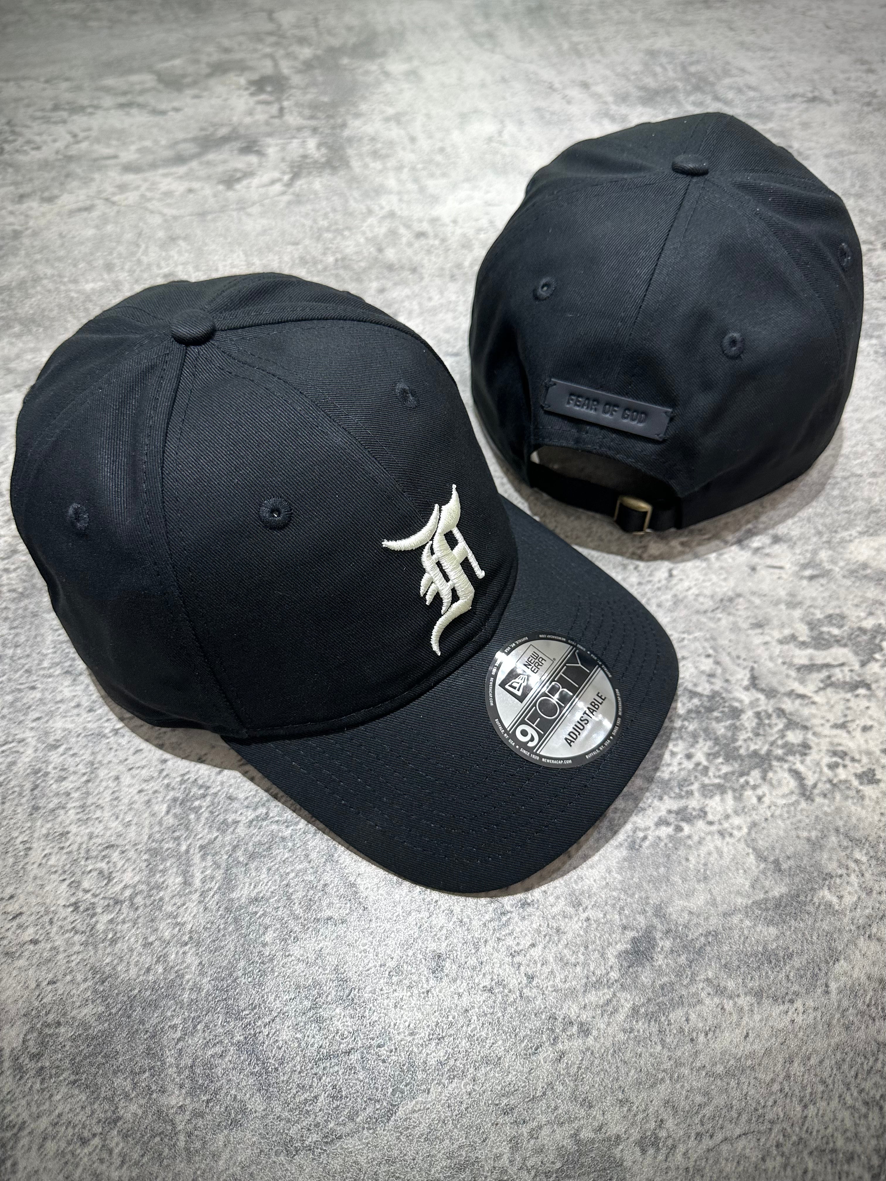 New Era x Fear of God 9FORTY Cap - Black
