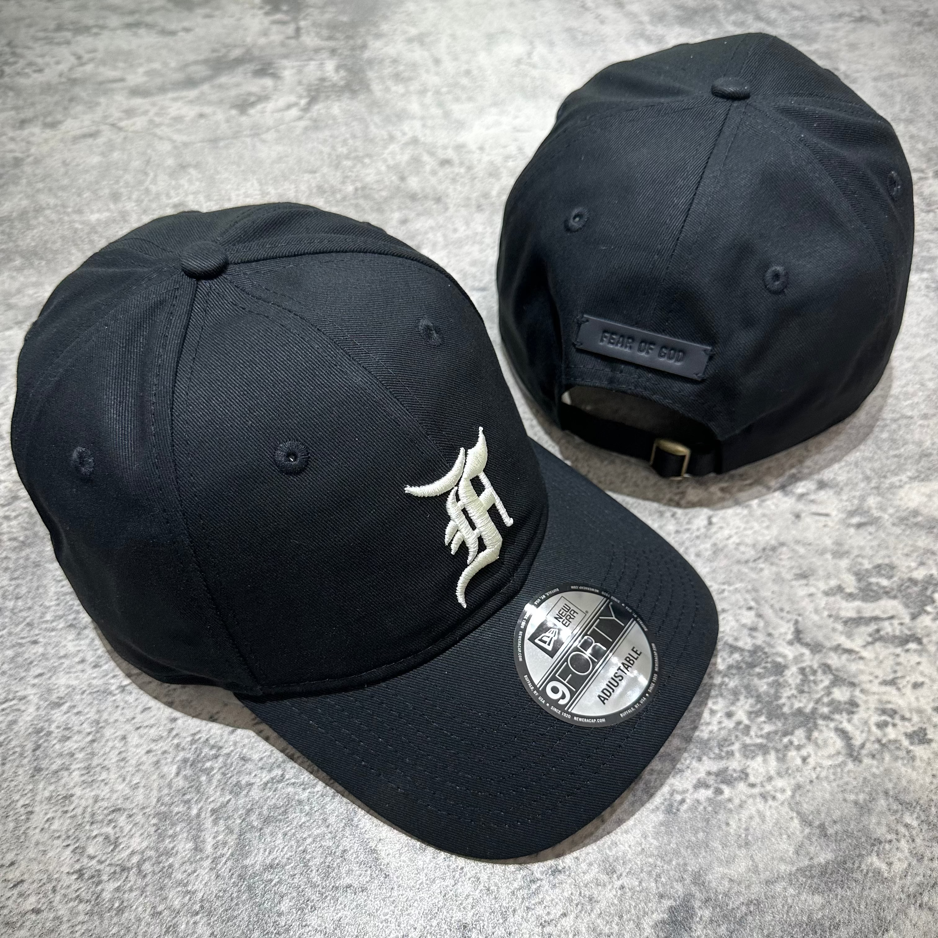 New Era x Fear of God 9FORTY Cap - Black