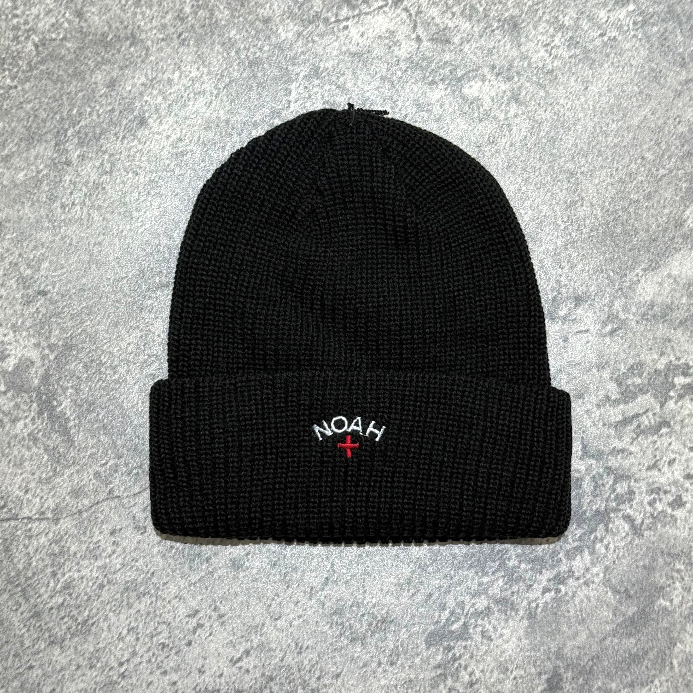 Noah Core Logo Beanie - Black | In stock