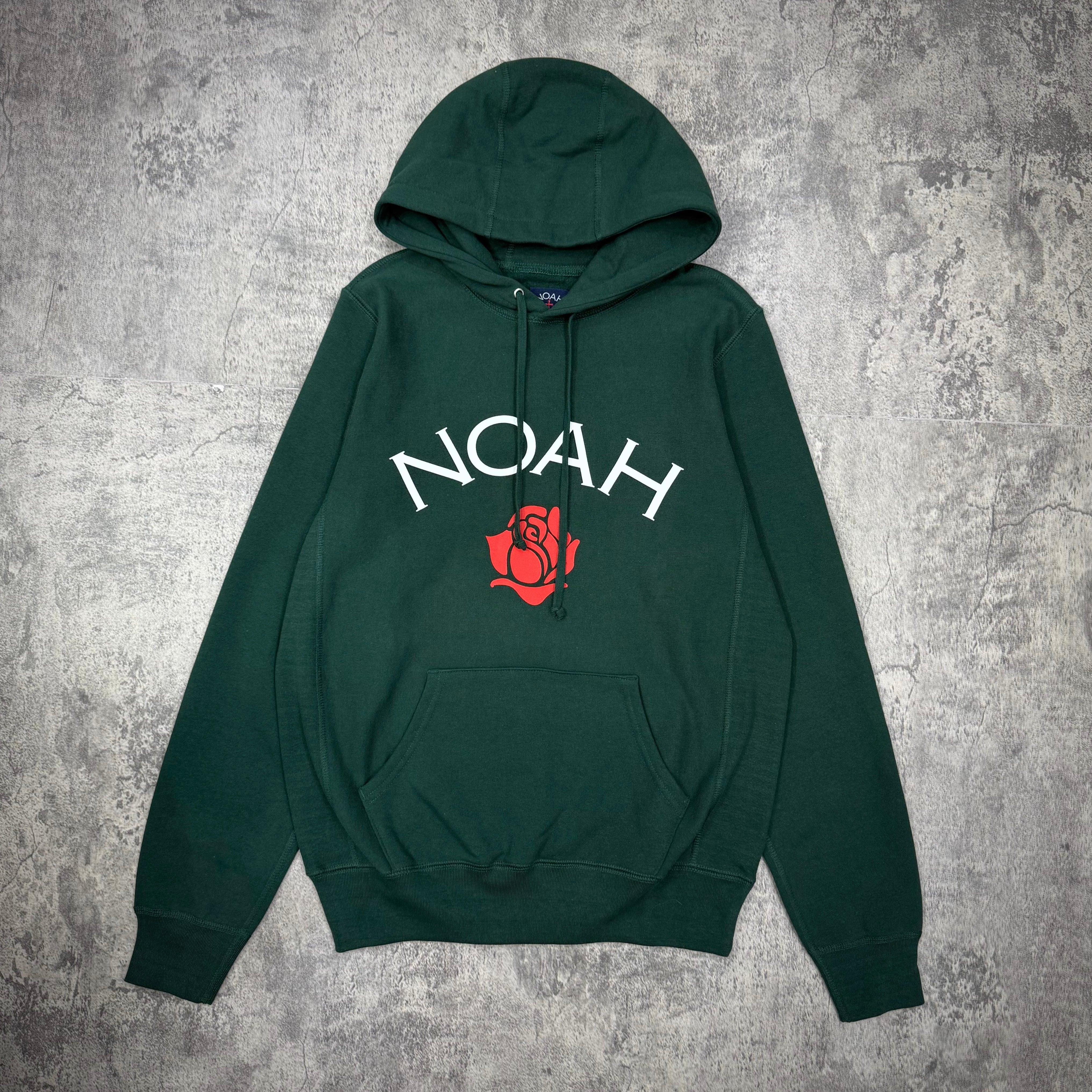 Noah NY Rose Logo Hoodie - Pine Grove