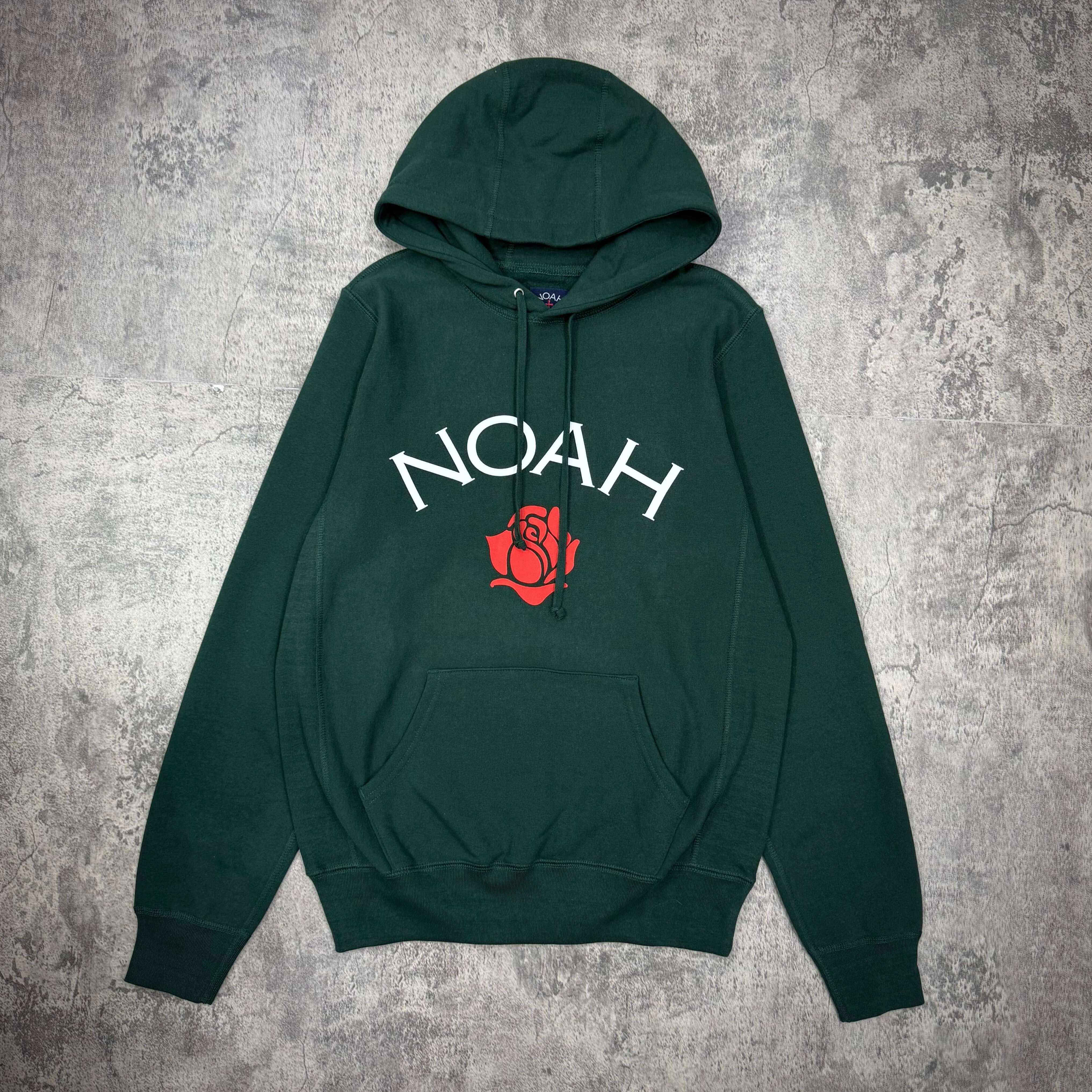 Noah NY Rose Logo Hoodie - Pine Grove