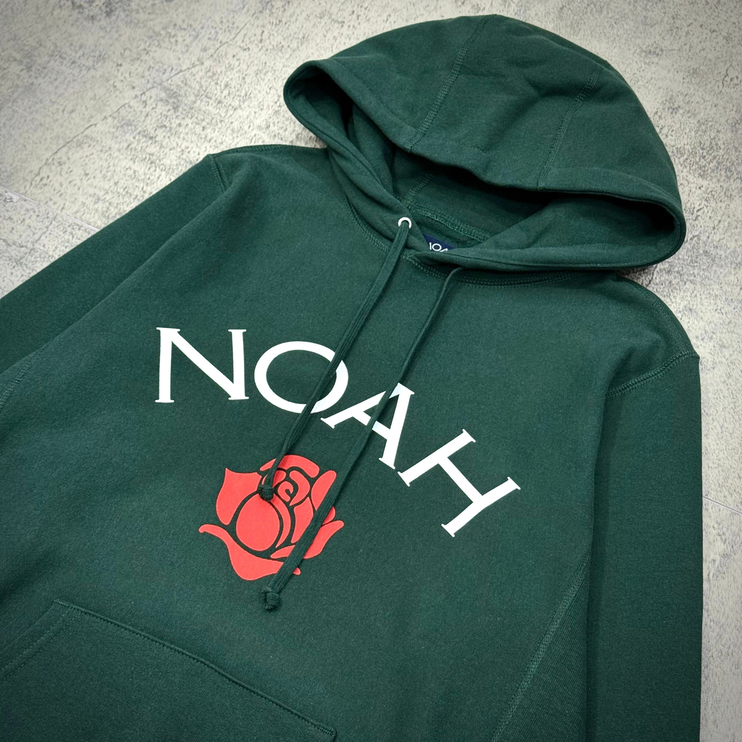 Noah NY Rose Logo Hoodie - Pine Grove
