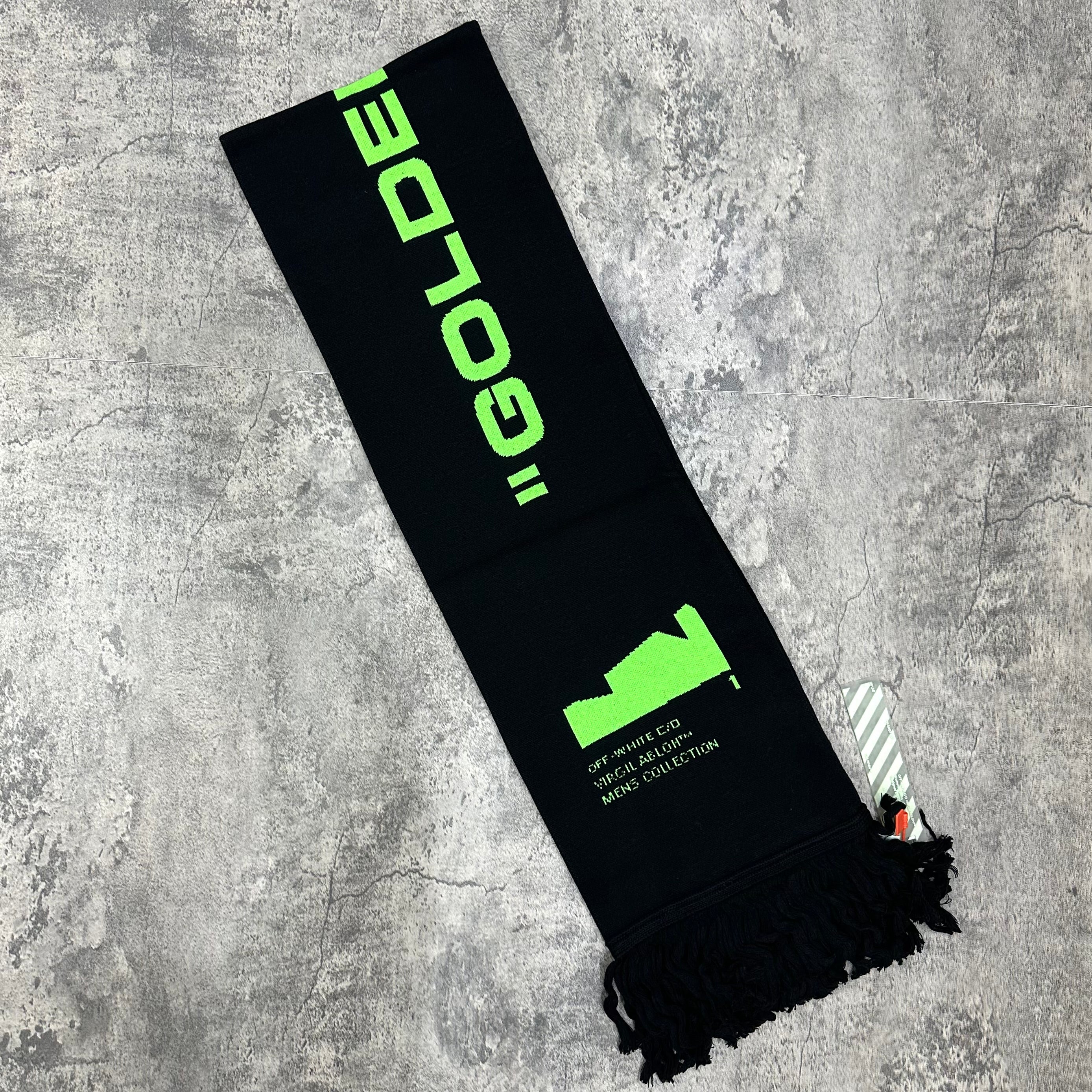 Off-White Arch Shapes Scarf - Black b