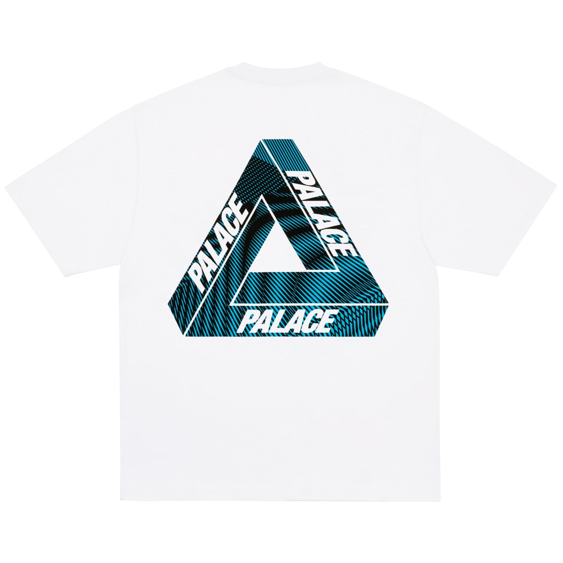 Palace Tri-Vex T-shirt - White / Blue