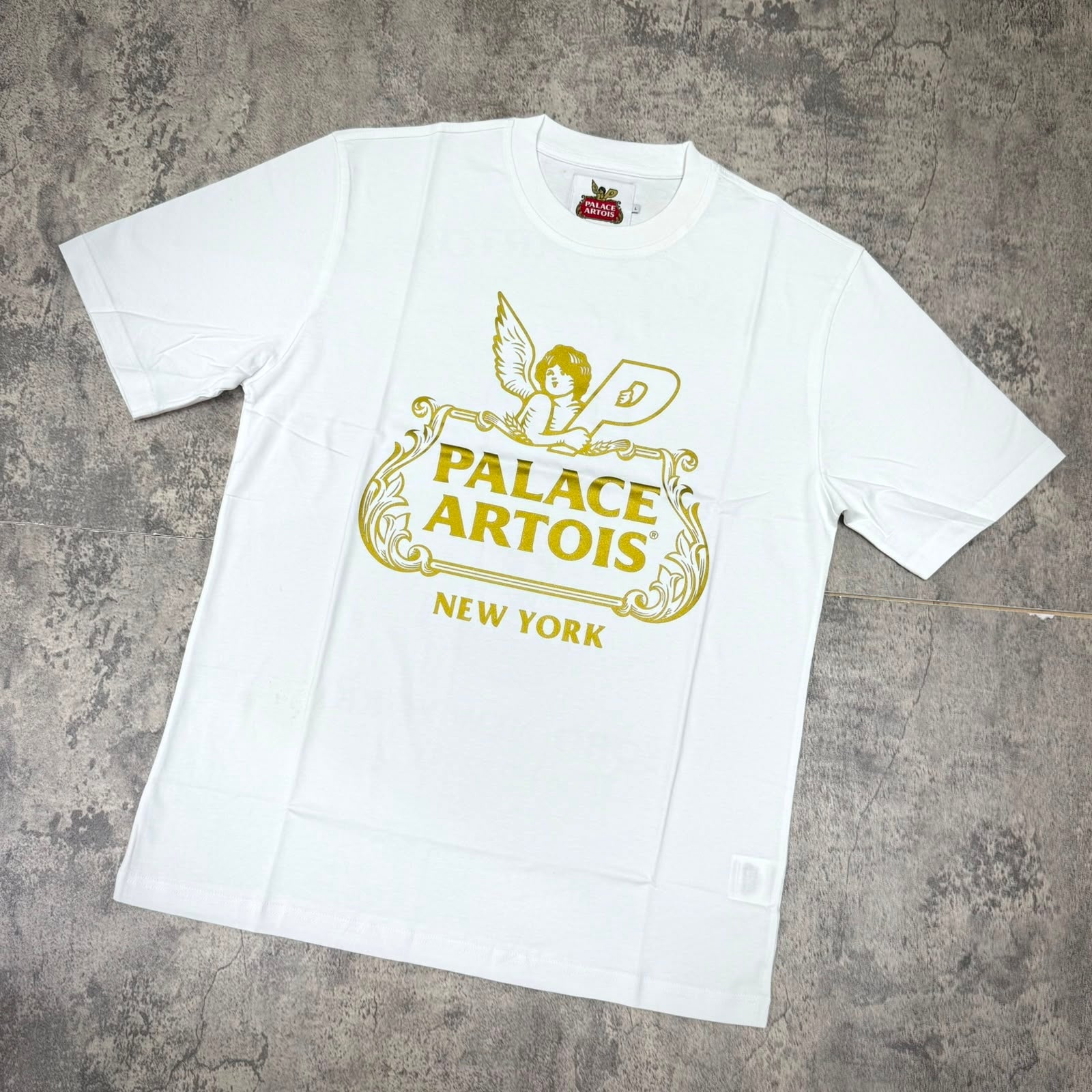 現貨 Palace x Stella Artois Chalice T-shirt - White