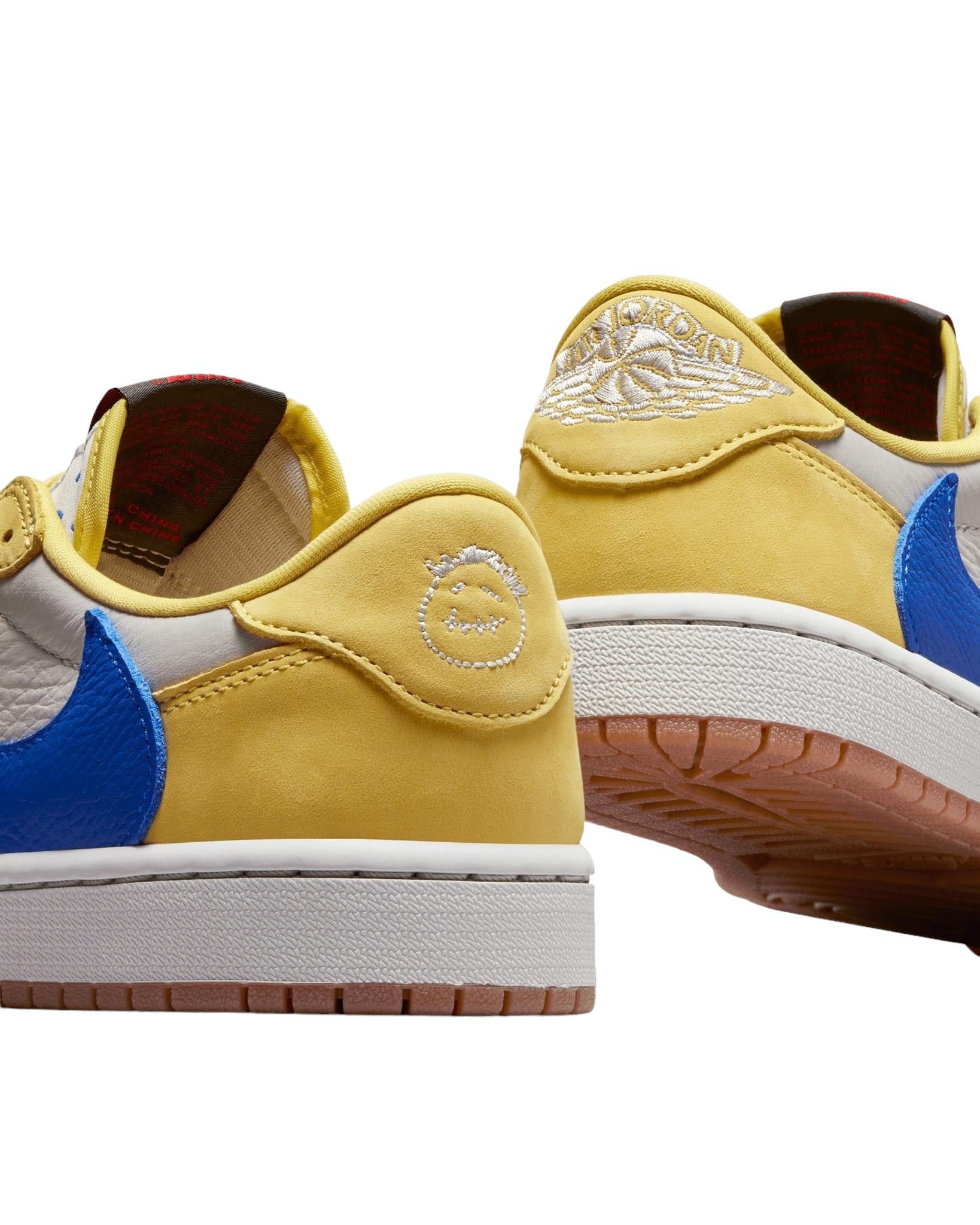 Travis Scott x Air Jordan 1 Low OG Canary (Women's) DZ4137-700
