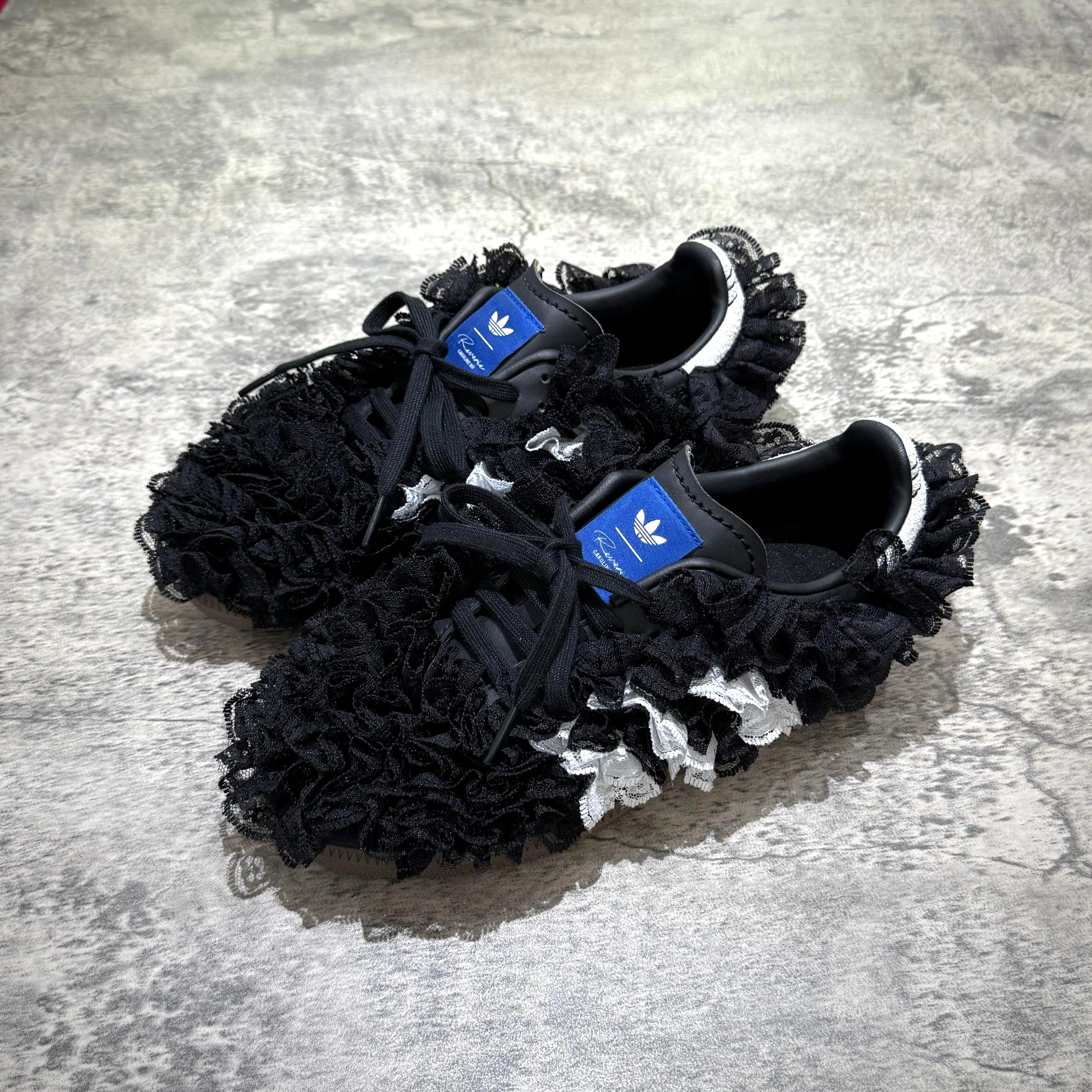Reverie by Caroline Hu x Adidas Originals Samba OG - Black Lace
