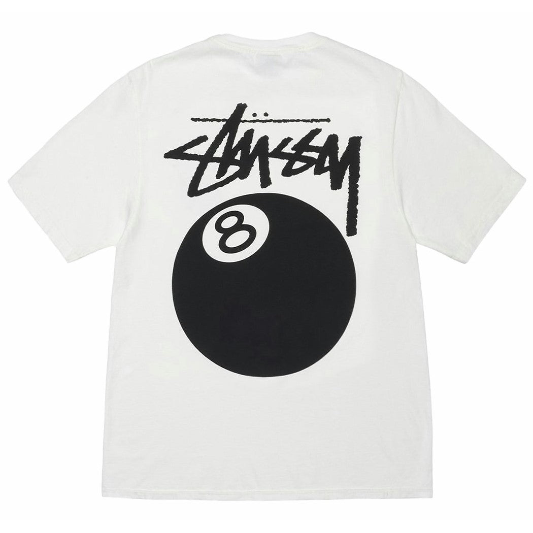 Stussy 8 Ball Pigment Dyed Tee - Natural