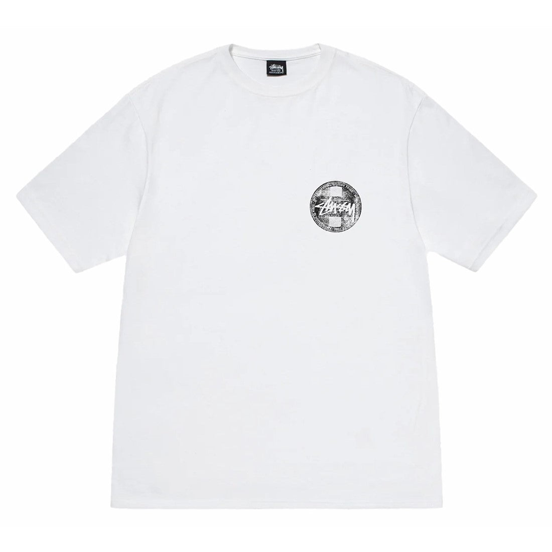 Stussy Dot Stamp Tee - White