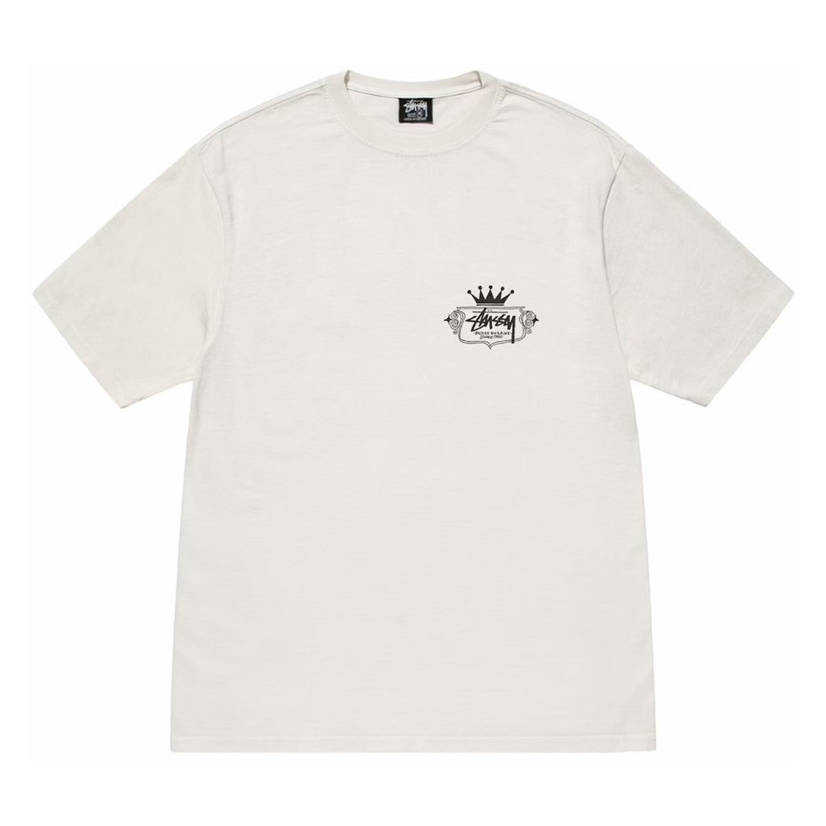 Stussy Built To Last Pigment Dyed Tee - Natural