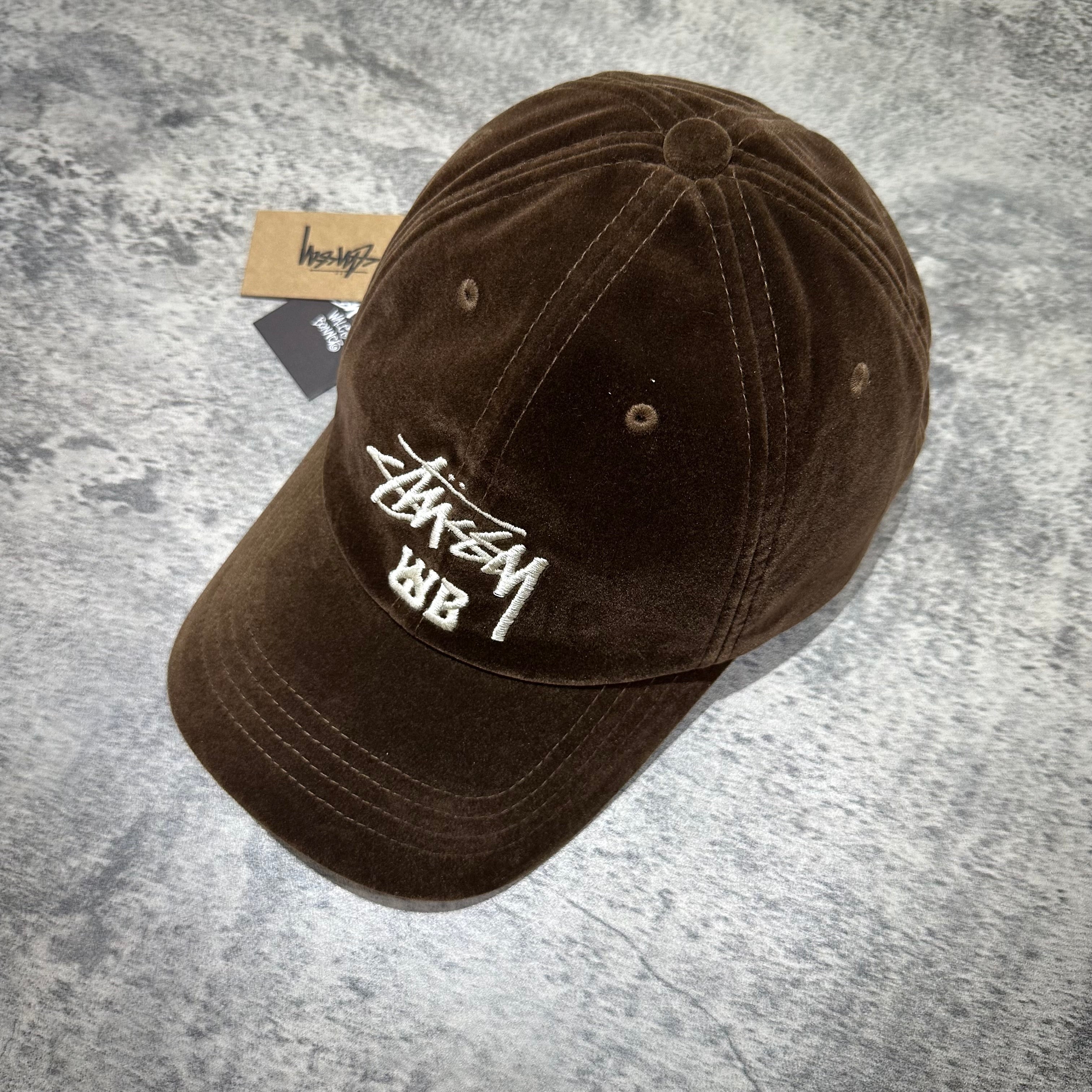 Stussy x Wales Bonner Cap - Brown