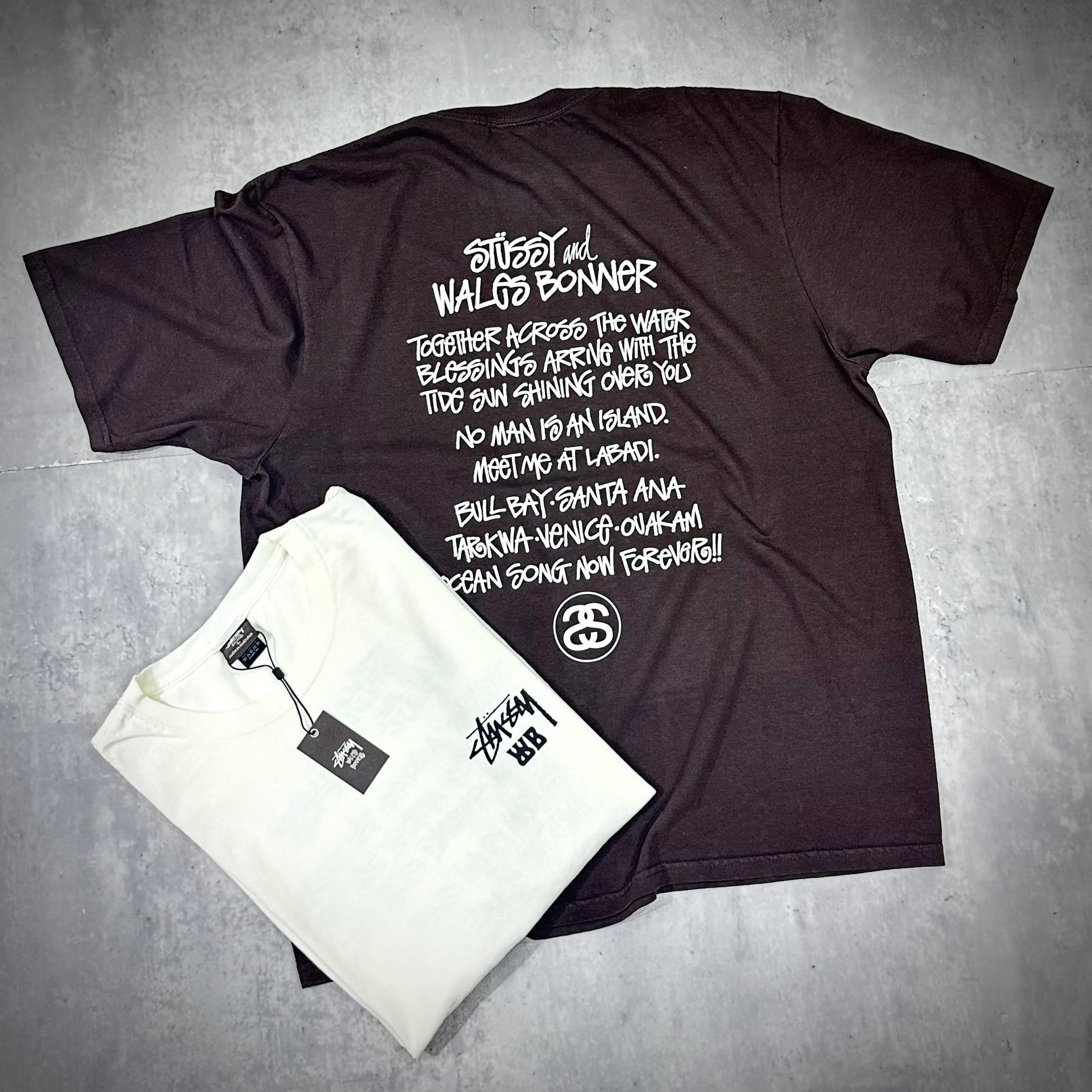 Stussy x Wales Bonner Ocean Song Tee