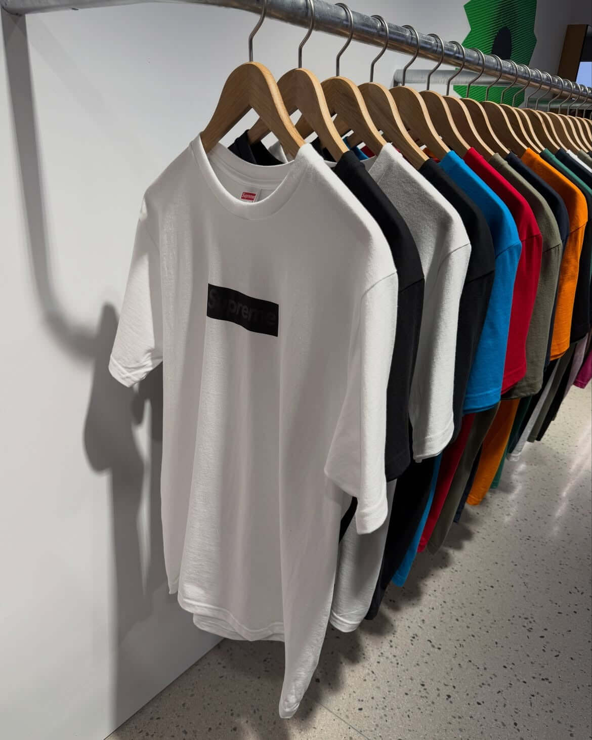 Supreme Seoul Box Logo Tee FW26 - White C
