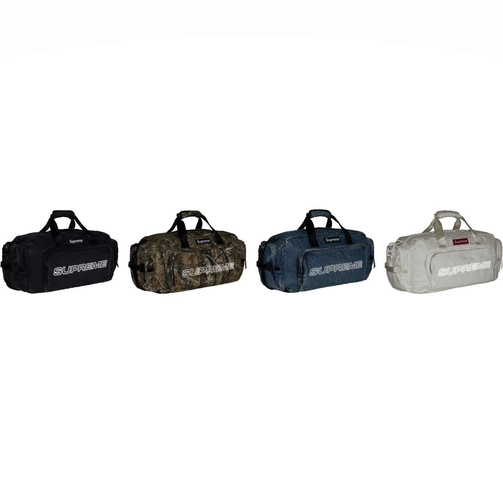 Supreme Denim Duffle Bag FW25