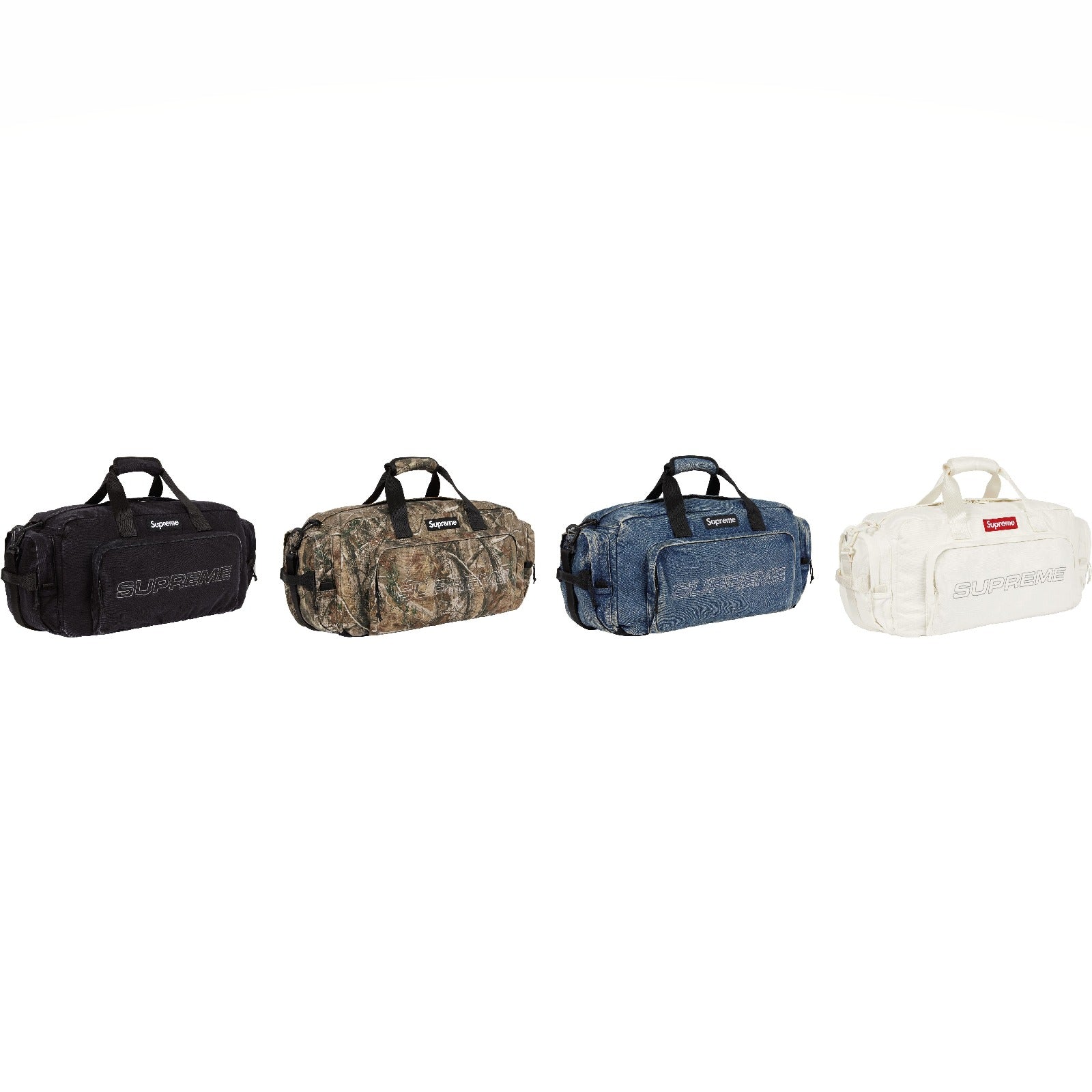 Supreme Denim Duffle Bag FW25