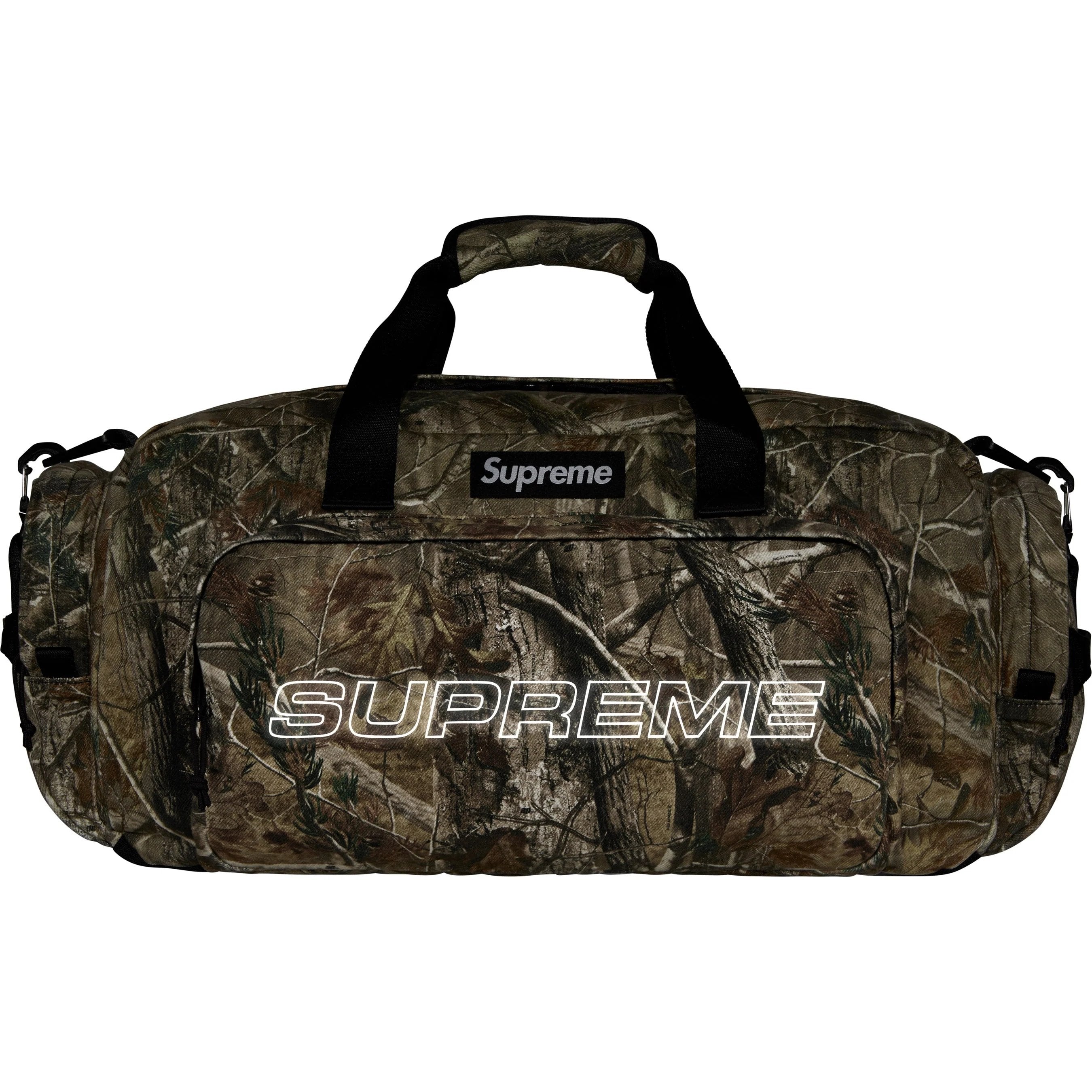 Supreme Denim Duffle Bag FW25 Realtree AP Camo