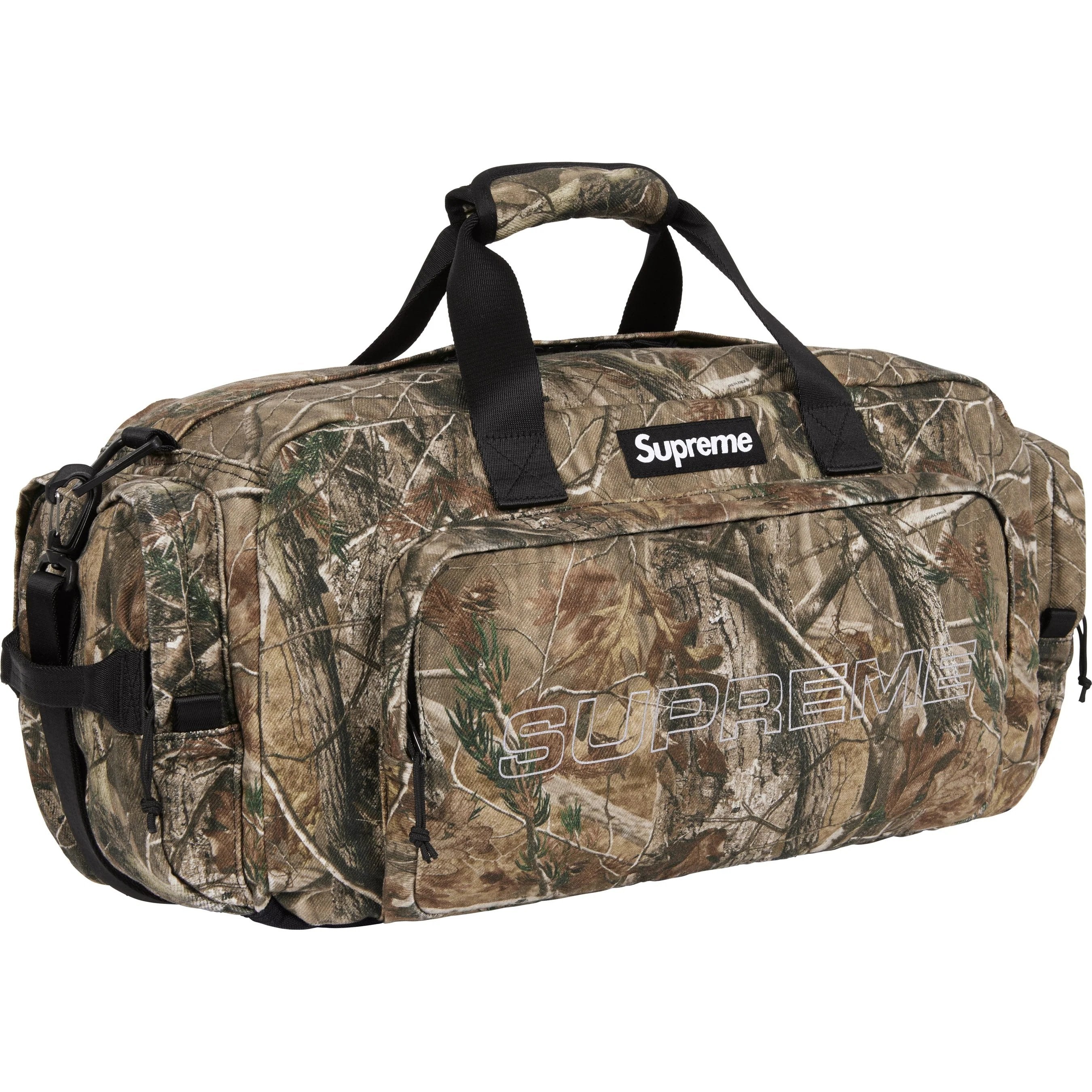 Supreme Denim Duffle Bag FW25 Realtree AP Camo