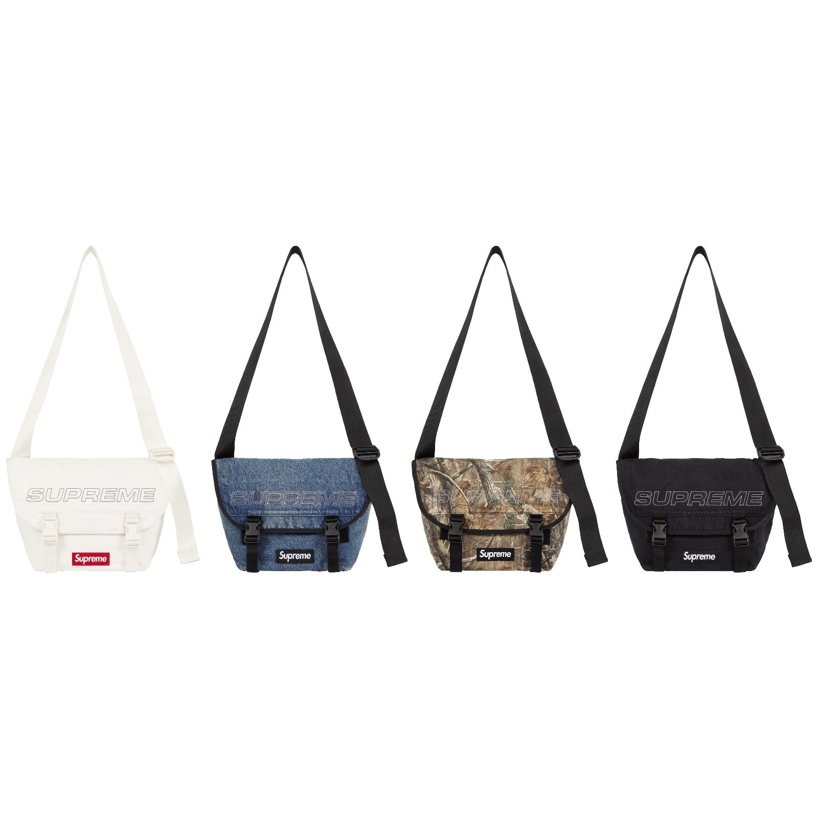 Supreme Denim Messenger Bag FW25