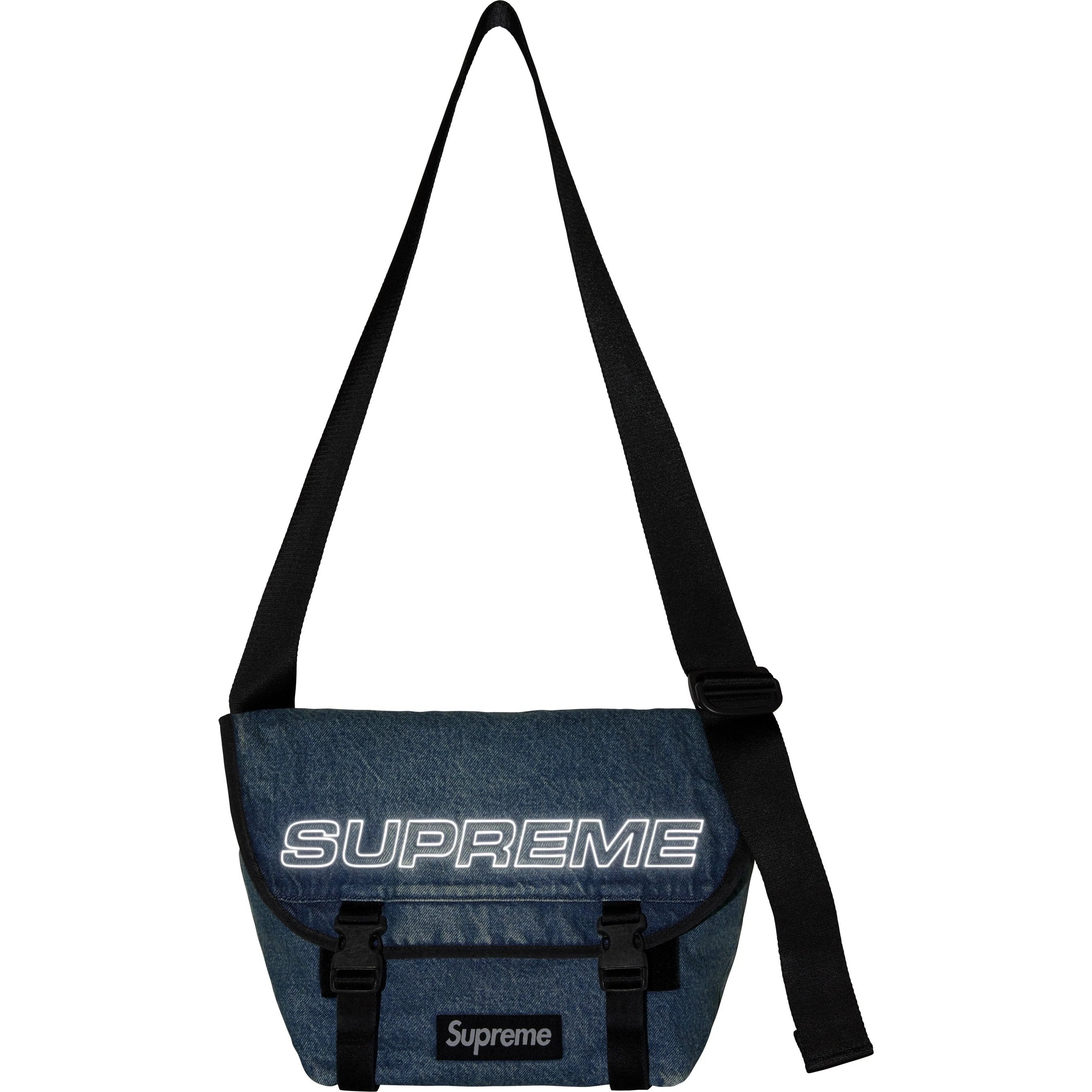 Supreme Denim Messenger Bag FW25