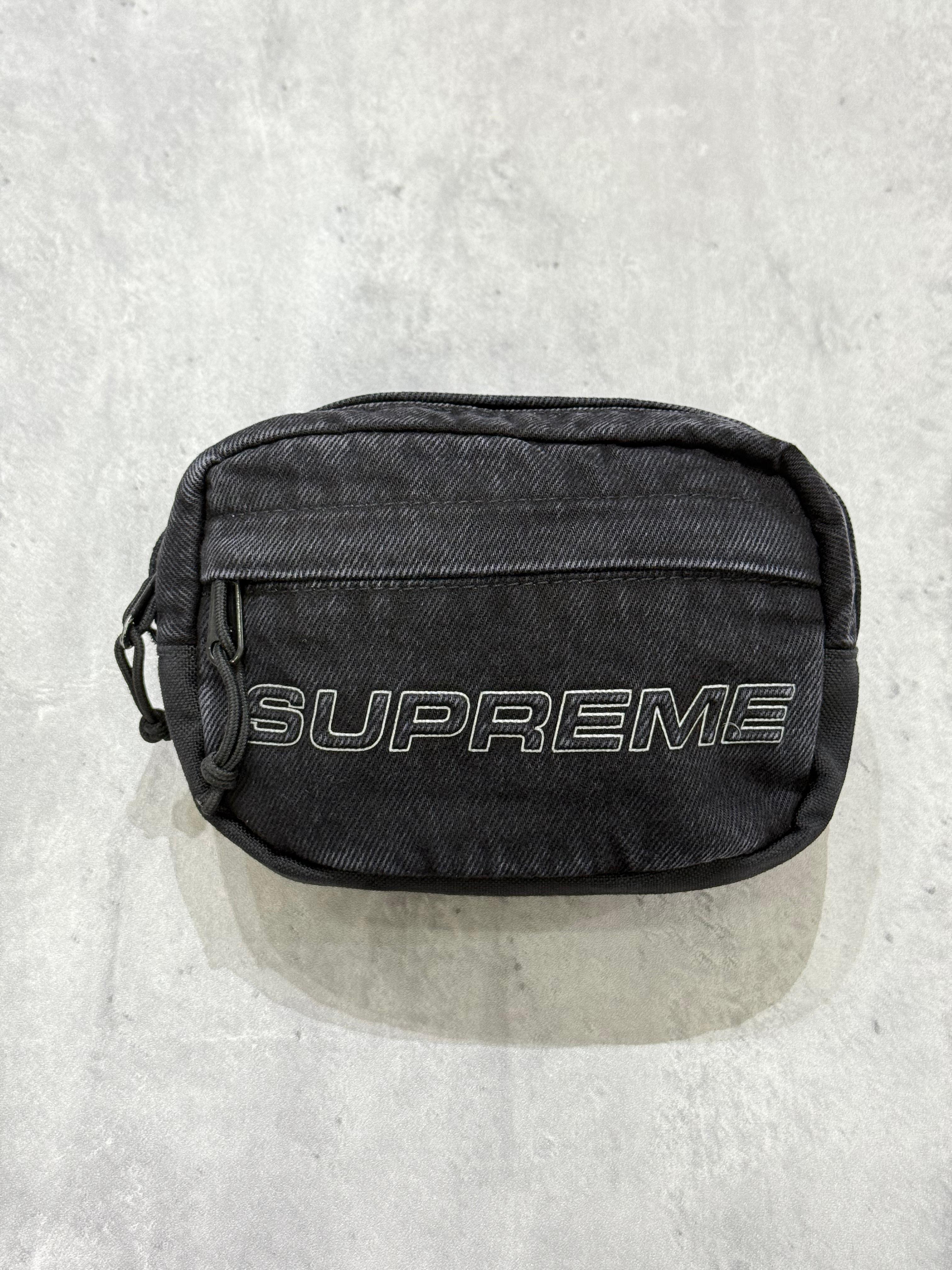 Supreme Denim Mini Shoulder Bag FW25 Black