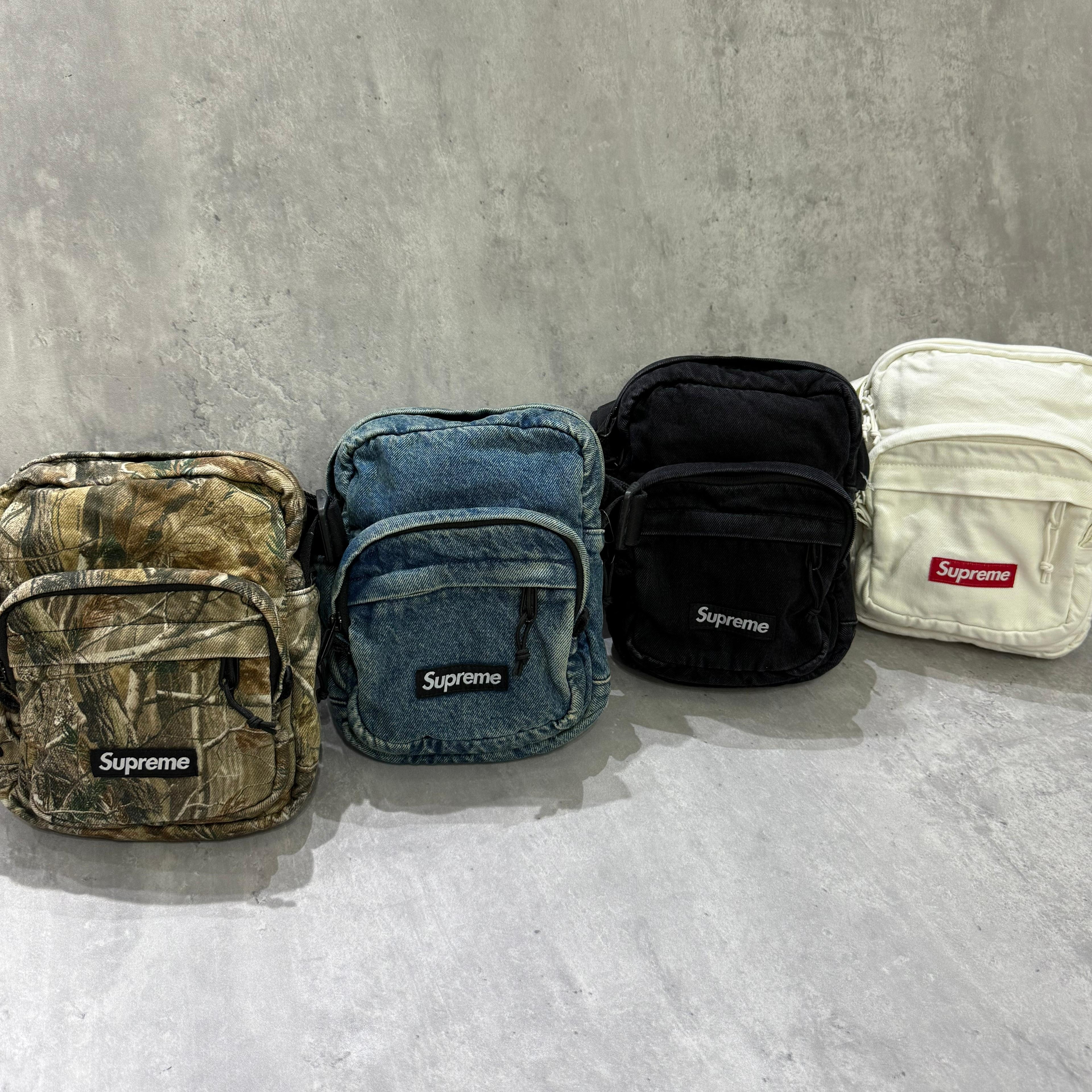 Supreme Denim Shoulder Bag FW25