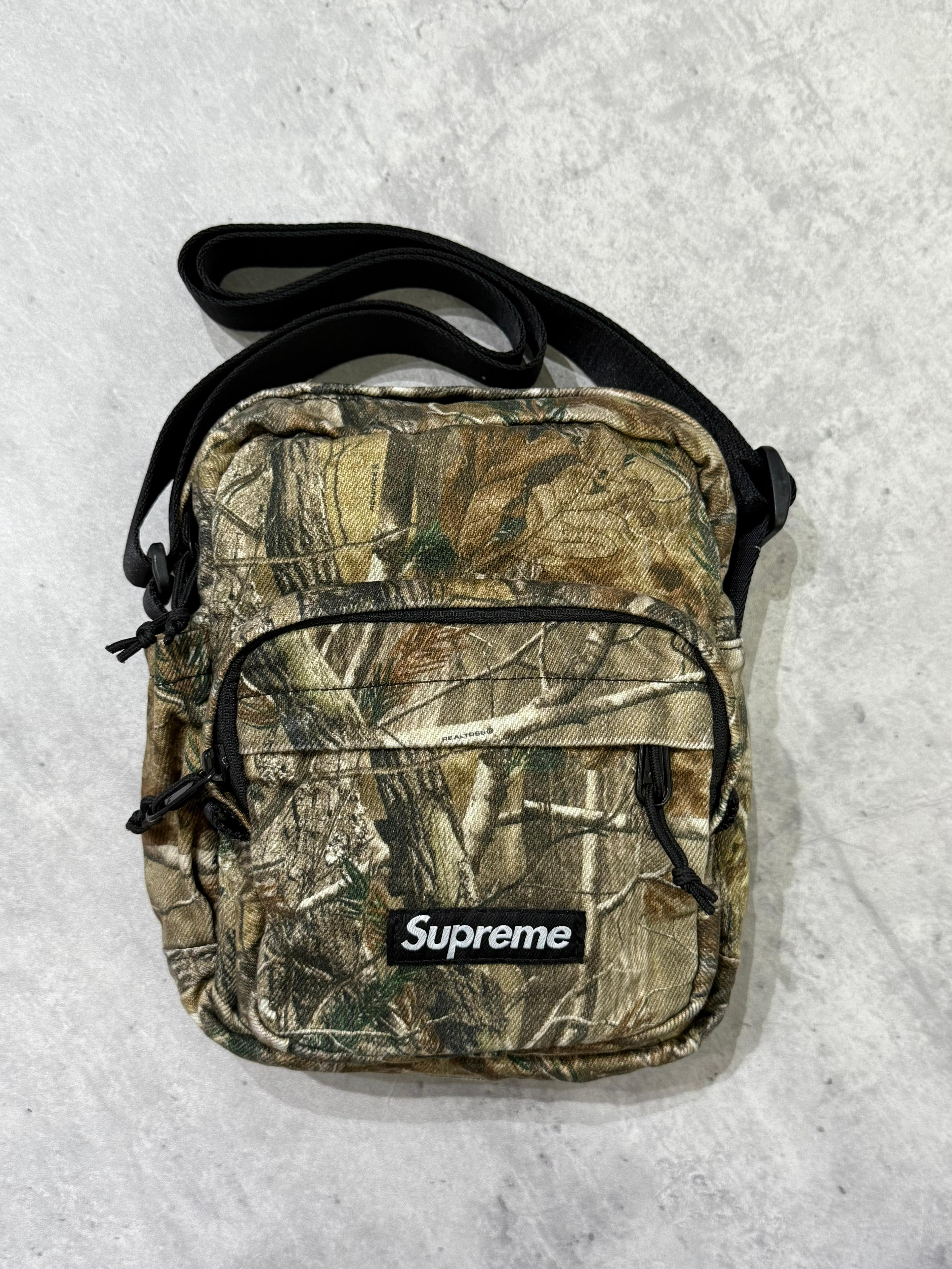 Supreme Denim Shoulder Bag FW25 Realtree AP Camo