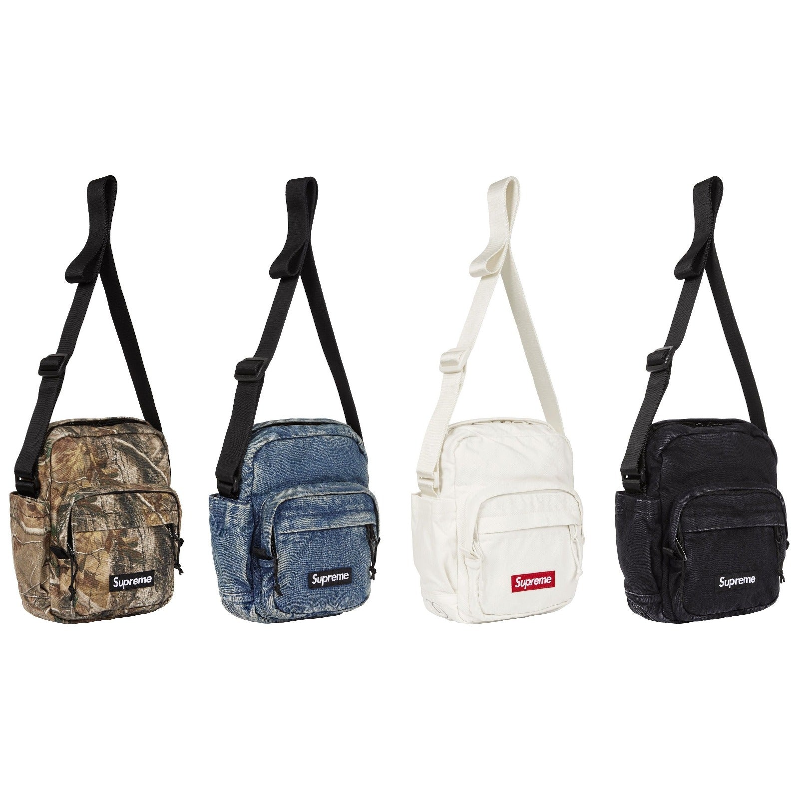 Supreme Denim Shoulder Bag FW25