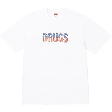 現貨 Supreme Drugs Tee - White