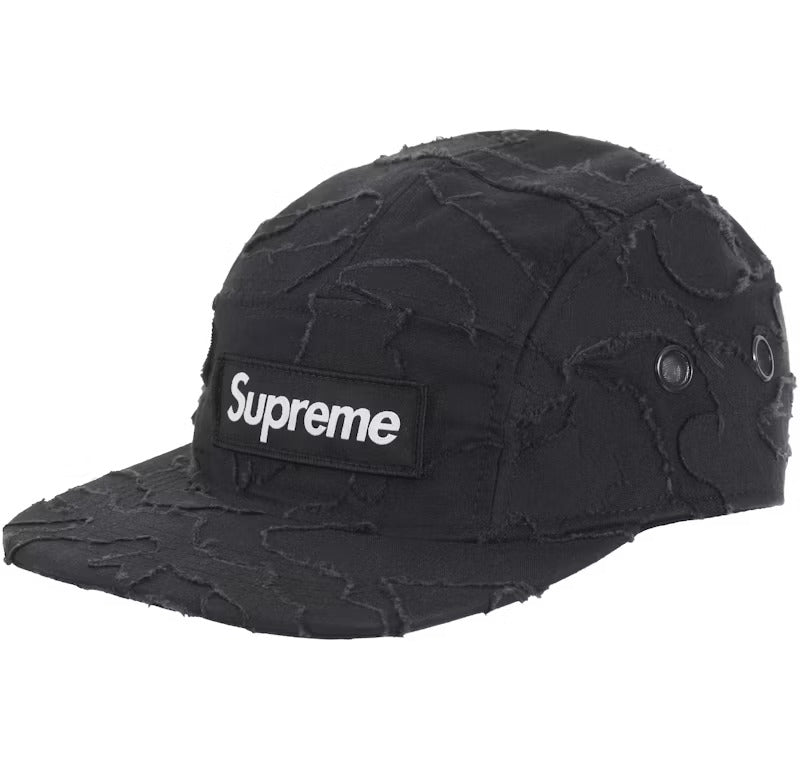 Supreme Layered Camo Camp Cap - Black