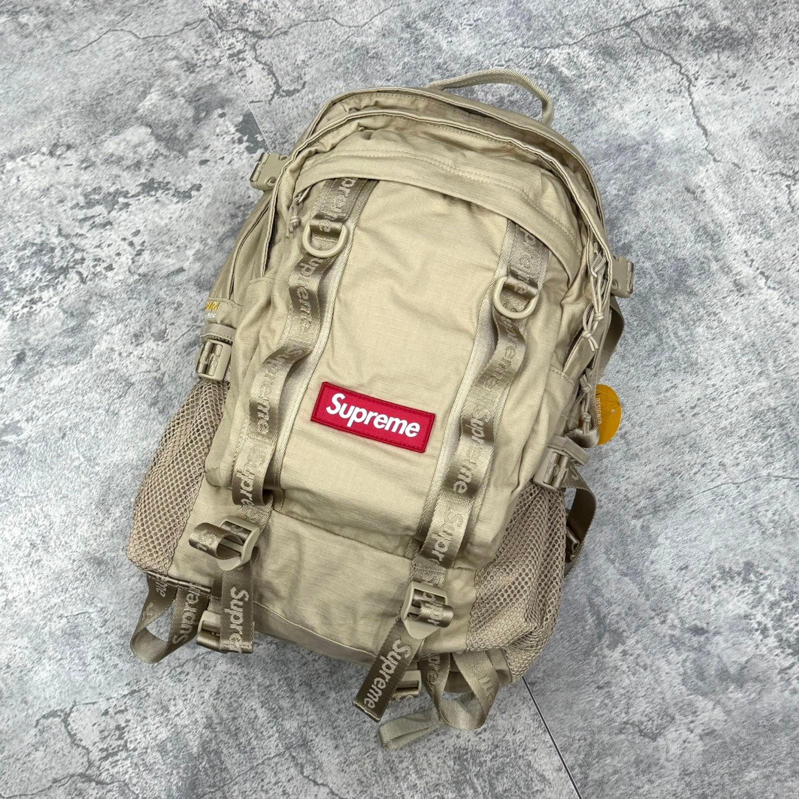 Supreme Backpack SS26 Tan