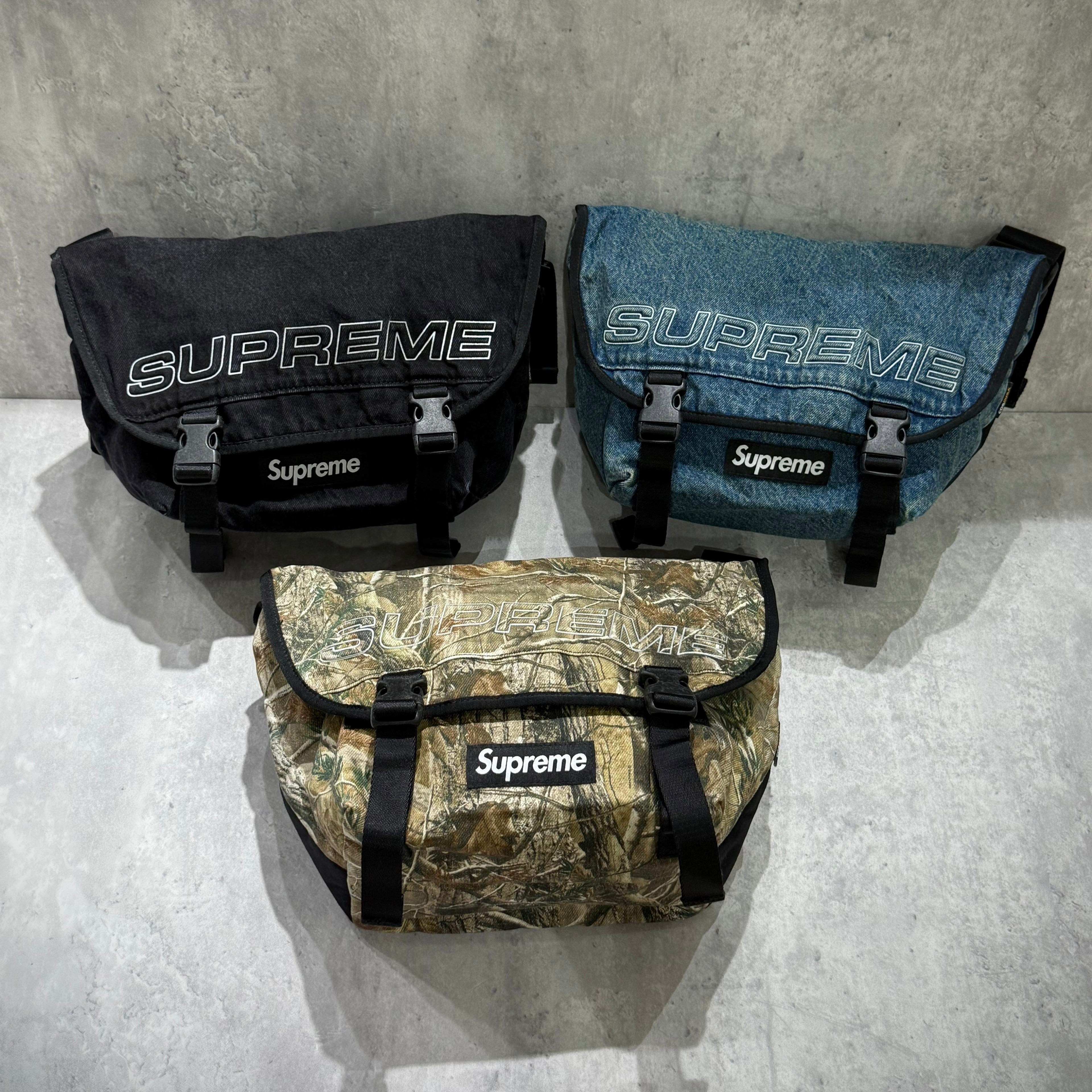 Supreme Denim Messenger Bag FW25