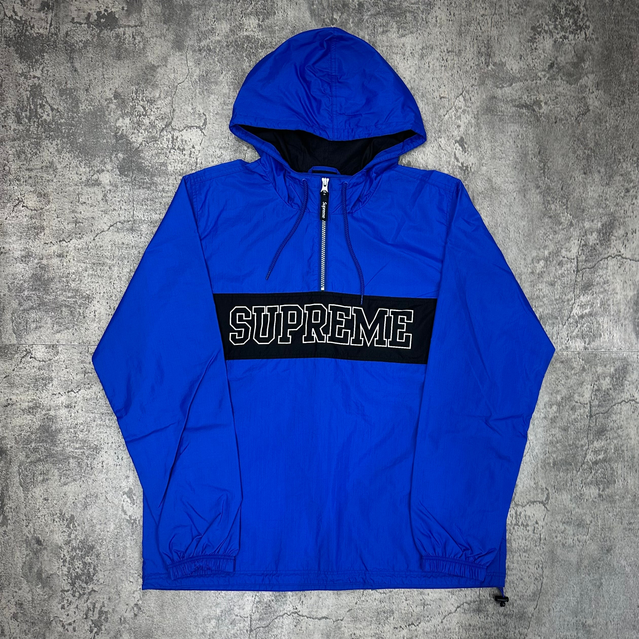 Supreme Nylon Ripstop Pullover - Royal ss16