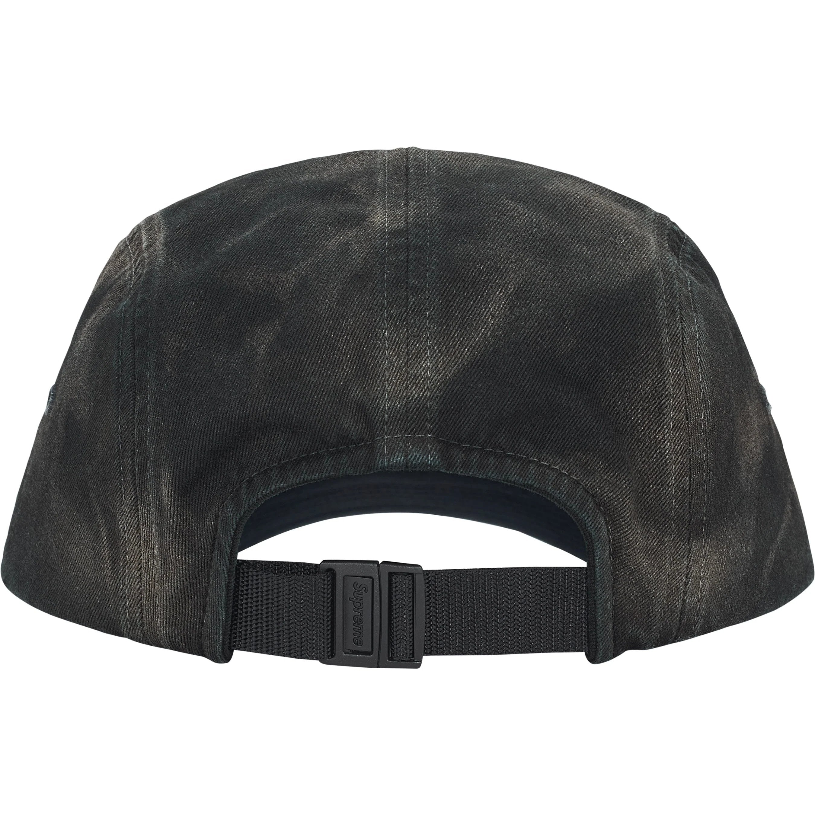Supreme Overdyed Camp Cap - Black