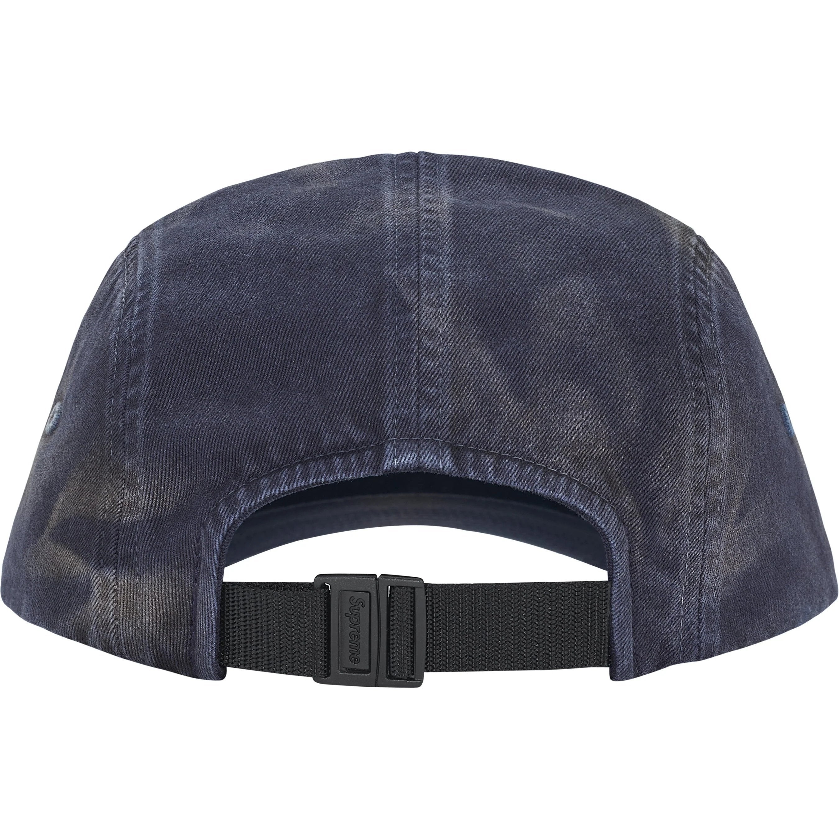 Supreme Overdyed Camp Cap - Navy