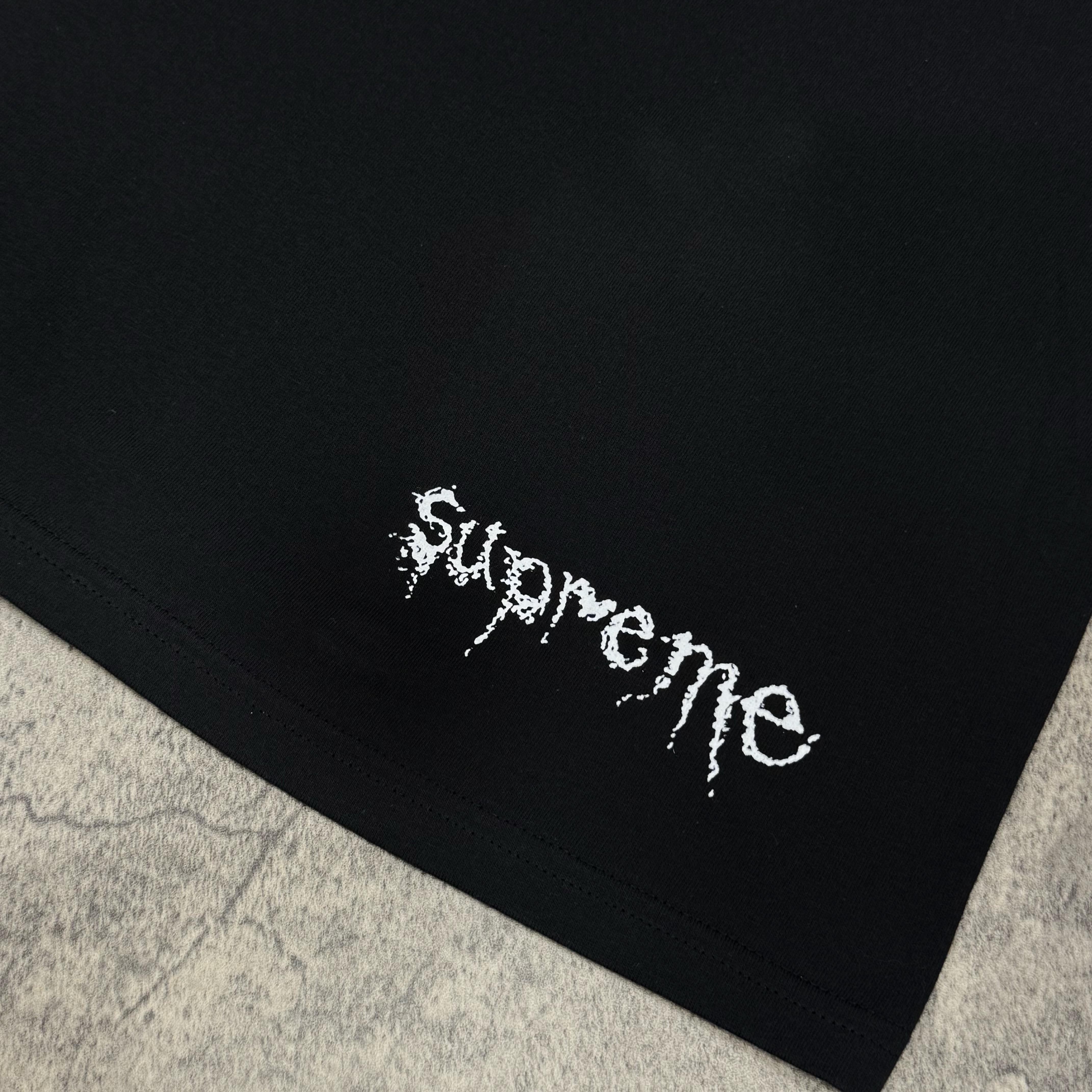 Supreme x Y's Thinker Tee - Black BACK