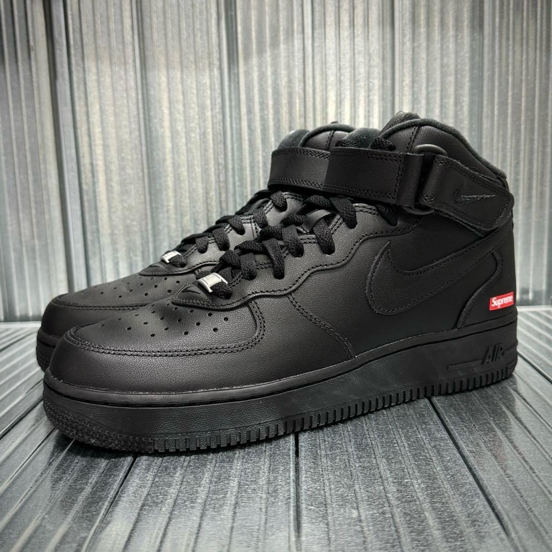 Supreme x Nike Air Force 1 Mid - Black