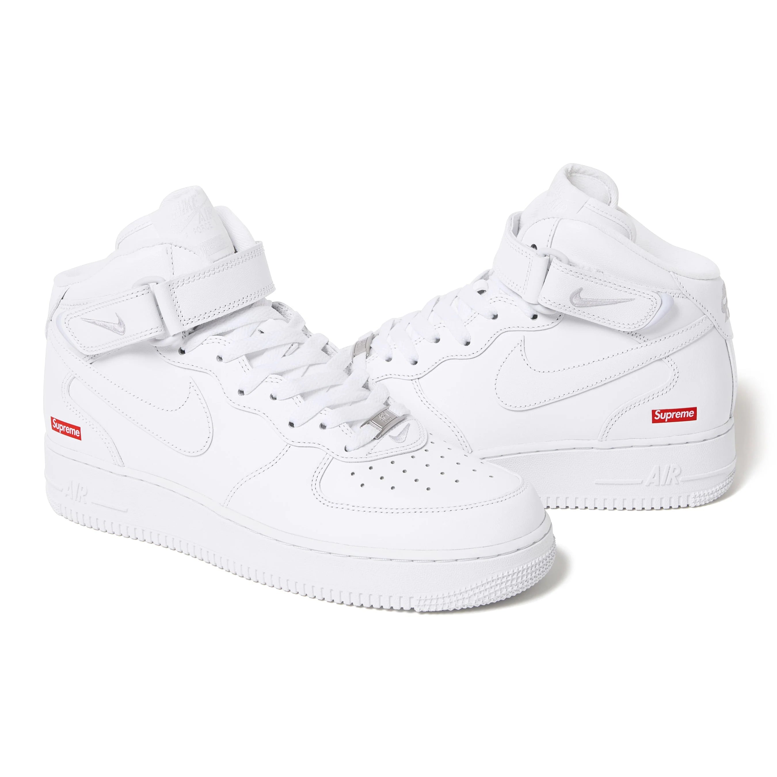 Supreme x Nike Air Force 1 Mid - White | In stock Supreme x Nike Air Force 1 Mid - White | In stock