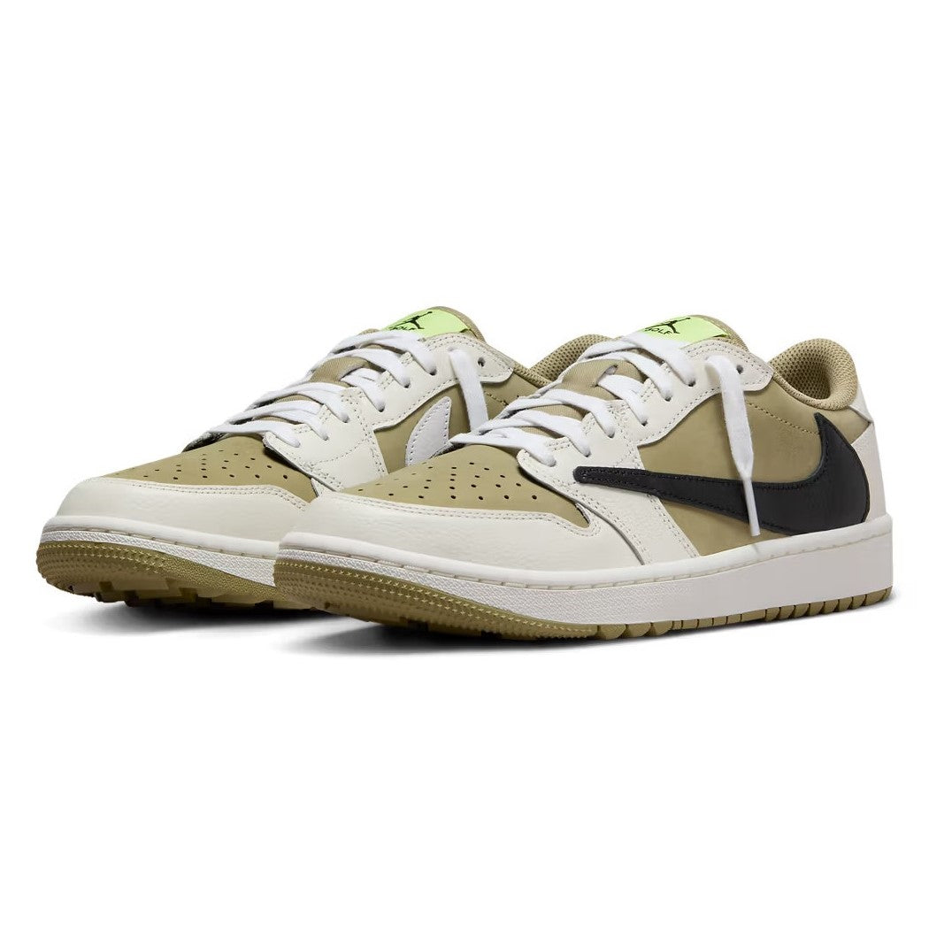 Travis Scott x Air Jordan 1 Low Golf Neutral Olive FZ3124-200