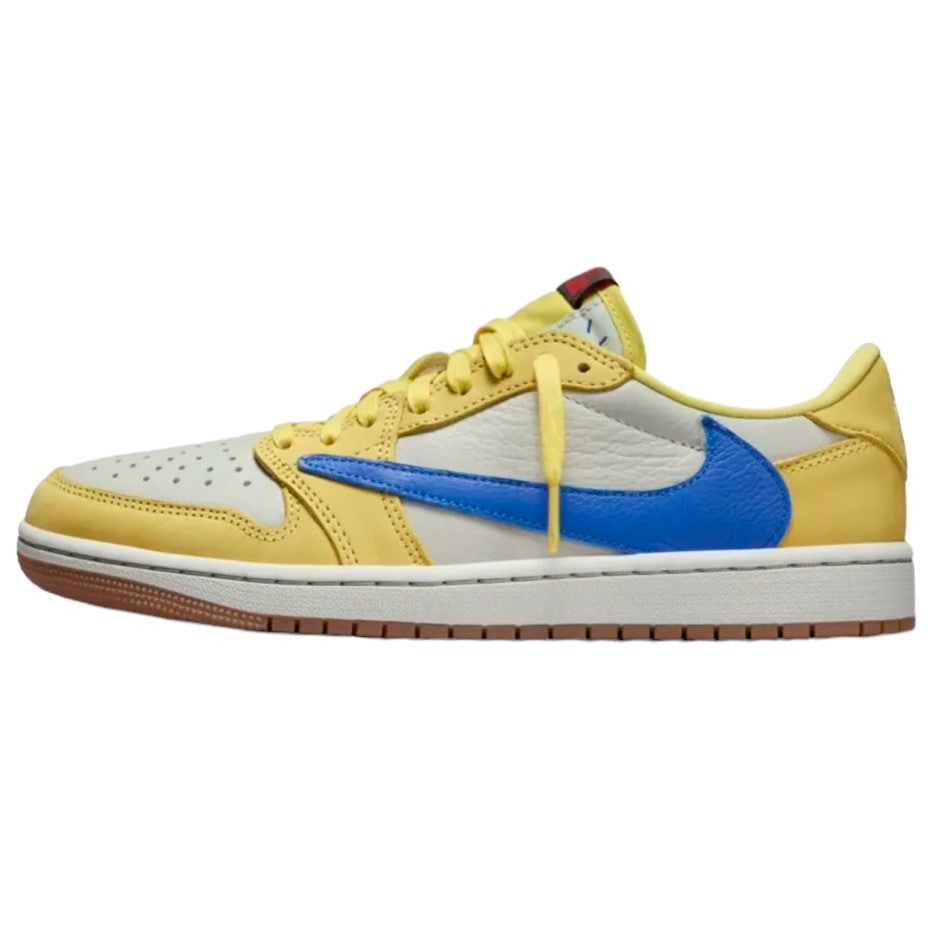 Travis Scott x Air Jordan 1 Low OG Canary (Women's) DZ4137-700