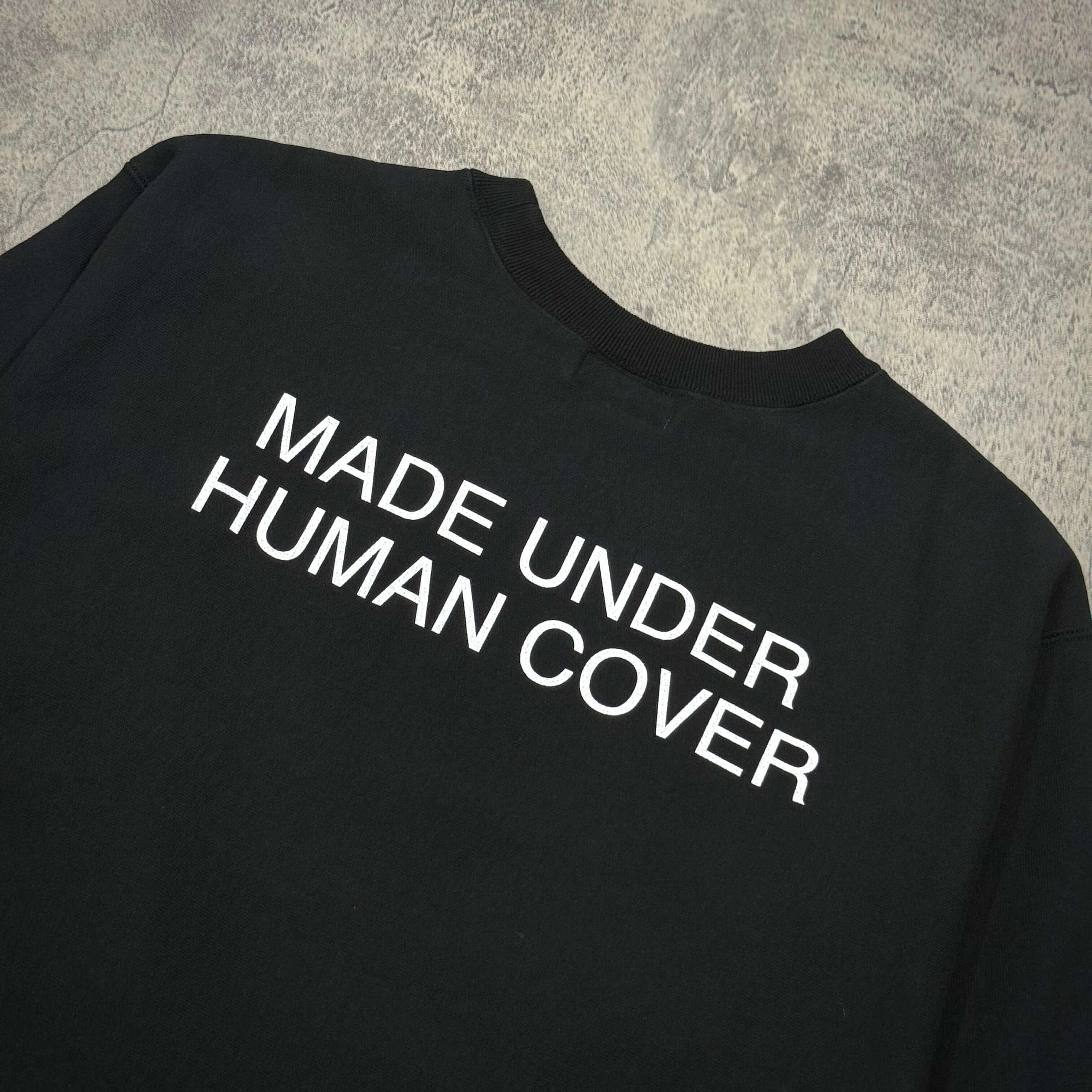 現貨 Undercover x Human Made Heavyweight Sweatshirt - Black